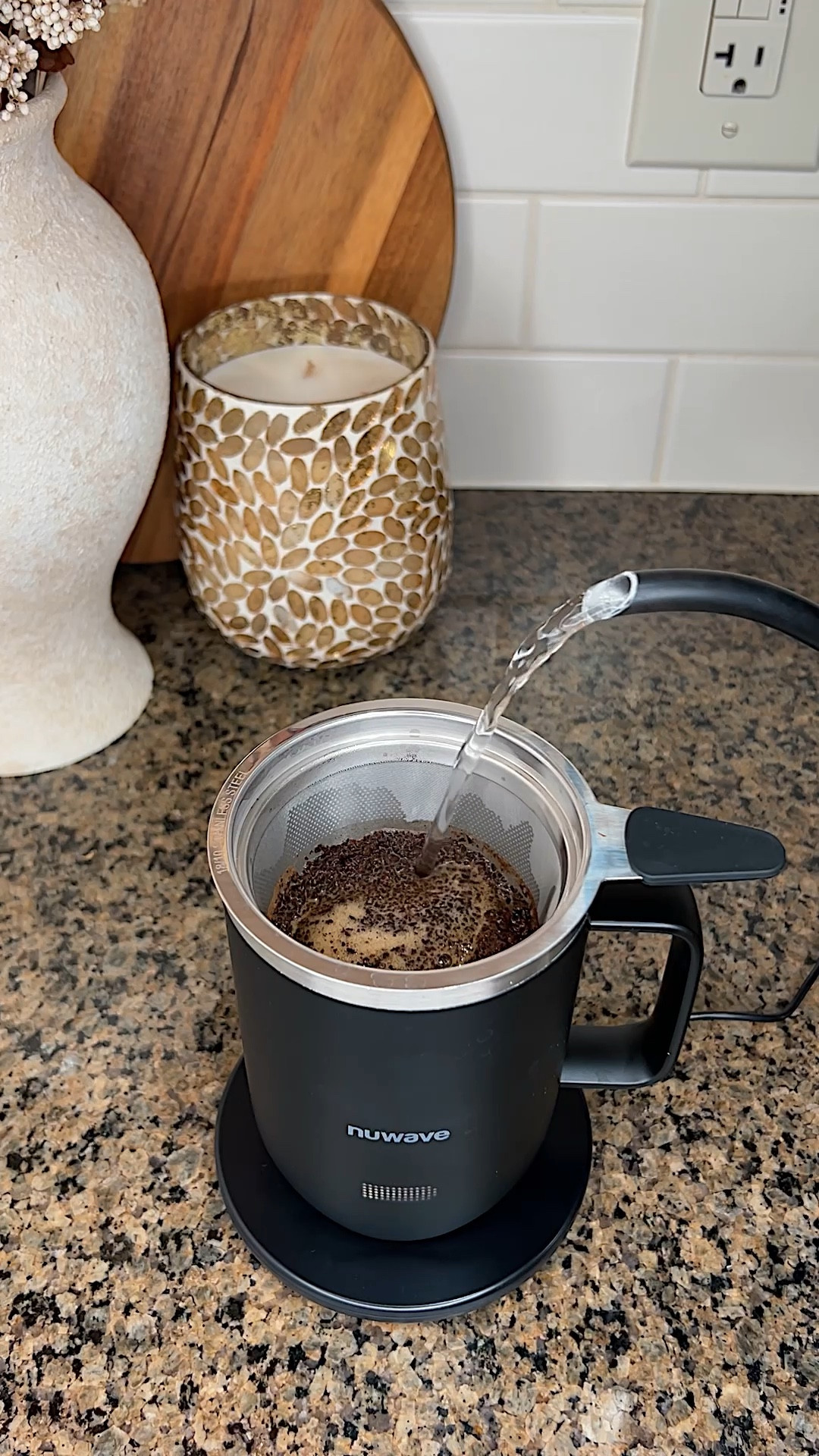 Want to brew the perfect cup of coffee ☕️ or tea 🍵 right inside your mug 🙋‍♀️ Yes, Please!!!!

The NuWave Hot Brew Mug does just that and more. It has preset functions for brewing coffee, green tea and black tea, plus a warm and hot function for warming breast milk for baby, milk for baby formula or hot chocolate and water for bone broth packets. 

This smart mug gives you the ability to customize the perfect drinking temperature and set how long to hold it there. The smart technology notices and notifies when your drink is just about gone. When empty, it will automatically shut off. 



#LTKmorningroutine #LTKTravel #LTKHoliday