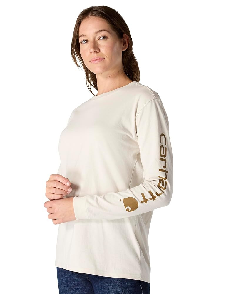 Carhartt Mens Loose Fit Heavyweight Long-Sleeve Logo Sleeve Graphic T-shirtT-Shirt | Amazon (CA)