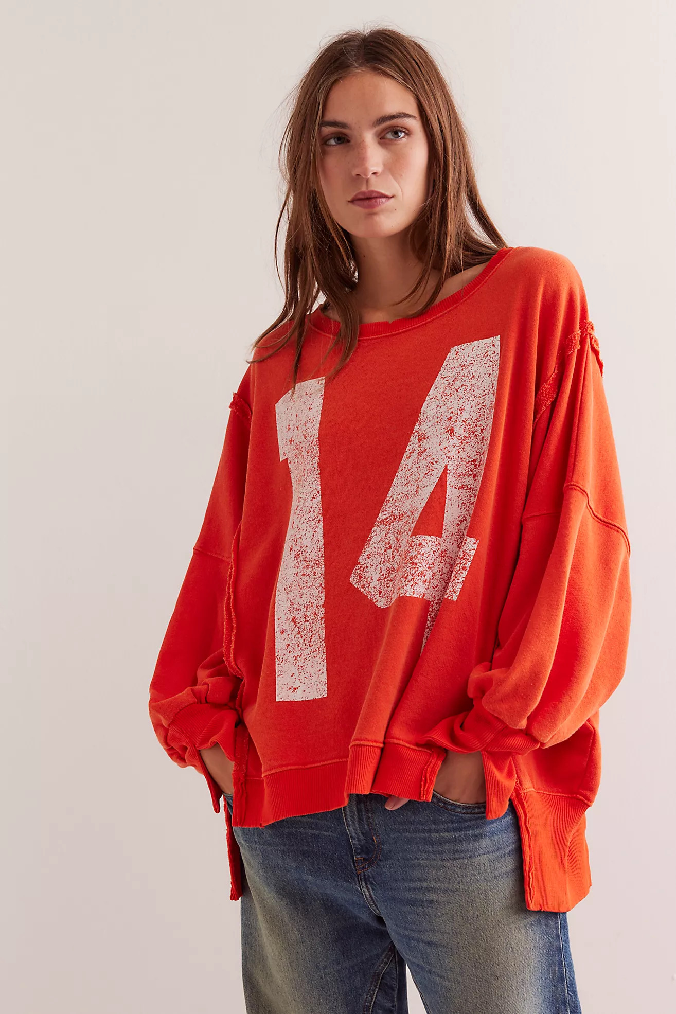 We The Free Graphic Camden Pullover | Free People (Global - UK&FR Excluded)