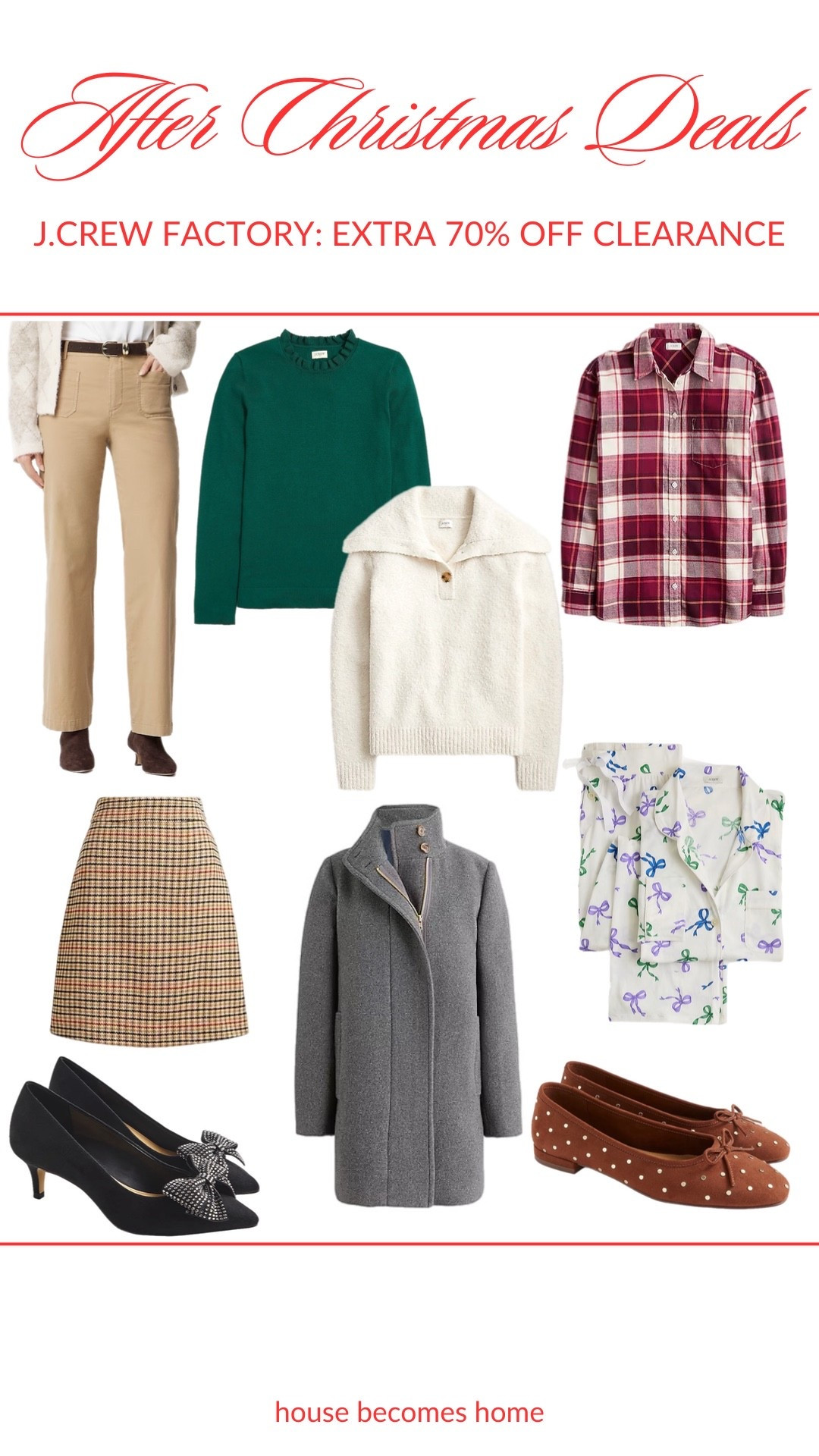 After Christmas Deals! J.Crew Factory: Extra 70% off clearance! 🛍️ 




#LTKOver40 #LTKSaleAlert #LTKHoliday