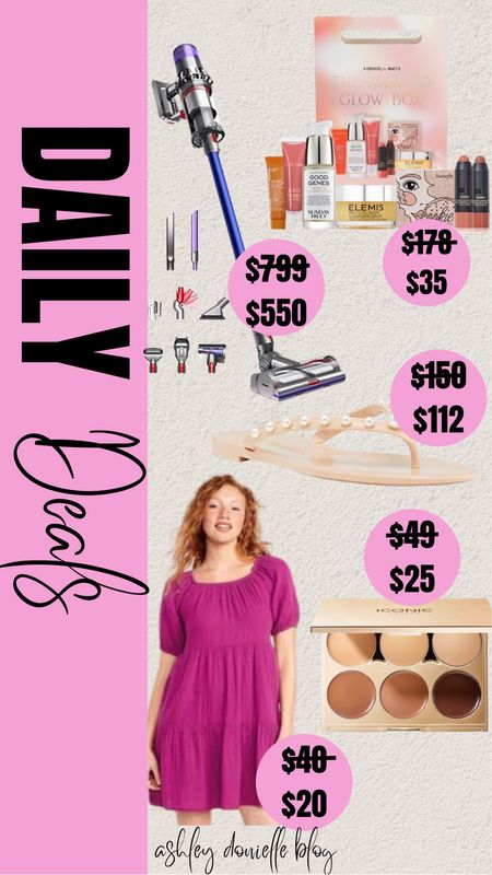 Daily deals!

Dyson vacuum, stick vacuum, makeup set, contour palette, jelly sandals, flip flops, mini dress

#LTKstyletip #LTKSeasonal #LTKsalealert