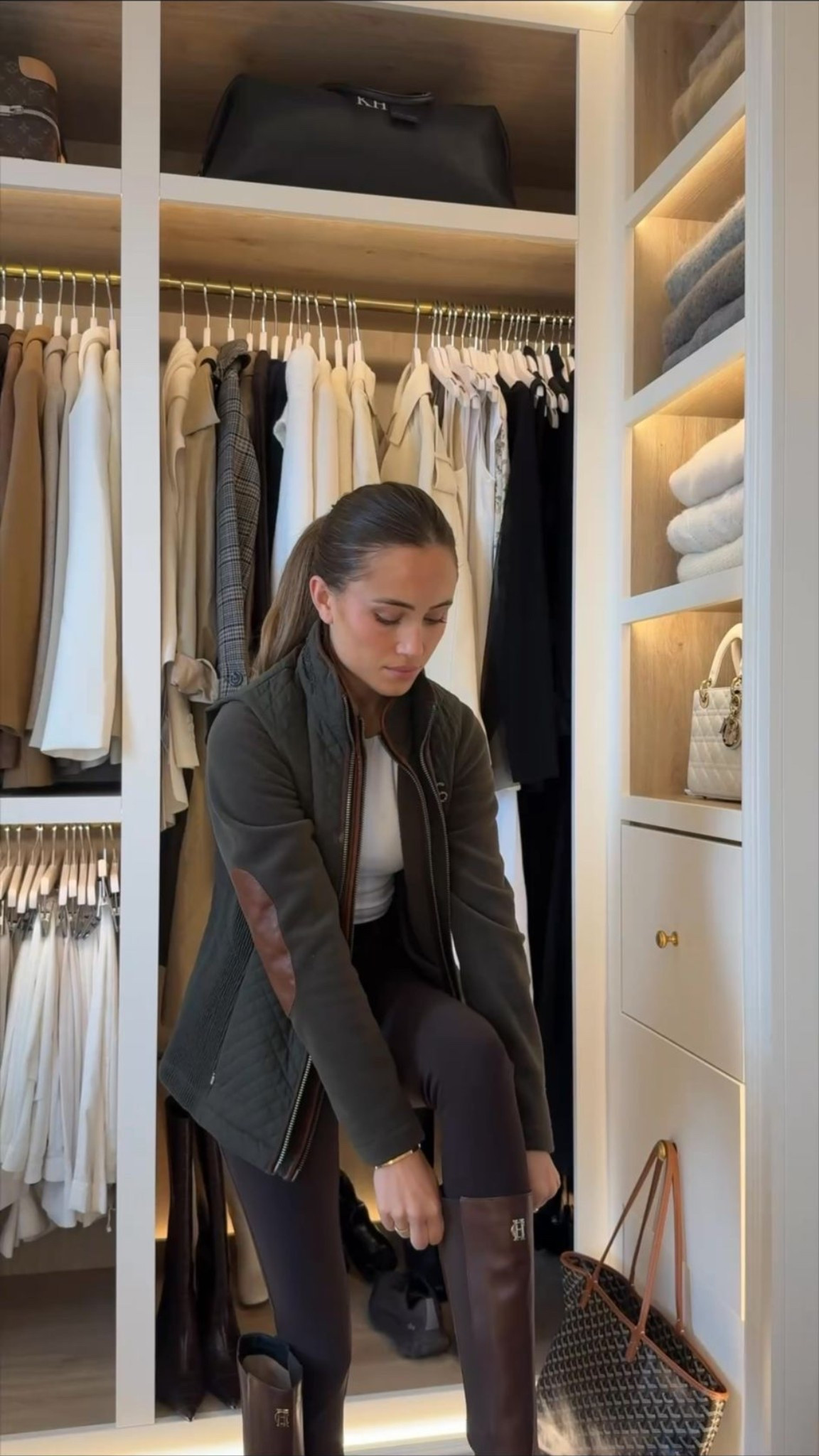Riding look 🤍 my gilet is Holland Cooper,  I’ve linked a similar one

#LTKuk #LTKautumn