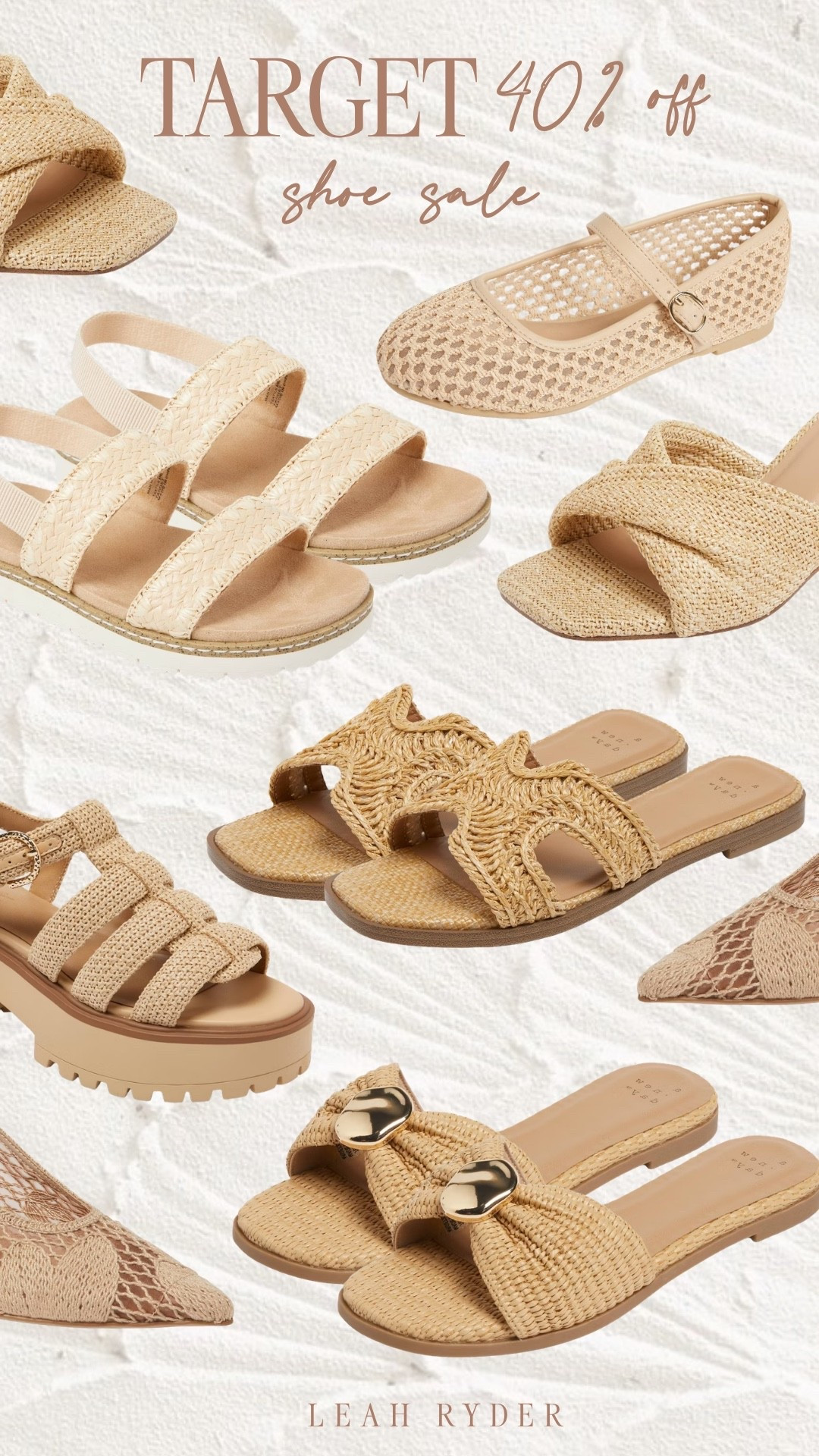 Okay these are so good for spring and summer 🤎 I’m loving all the woven textures—they instantly make any outfit feel more put together without trying too hard. You can wear these with dresses, denim, or even casual sets and they just work every time. And at 40% off… this is when I stock up on the neutral pairs I’ll wear on repeat all season!

#LTKSaleAlert