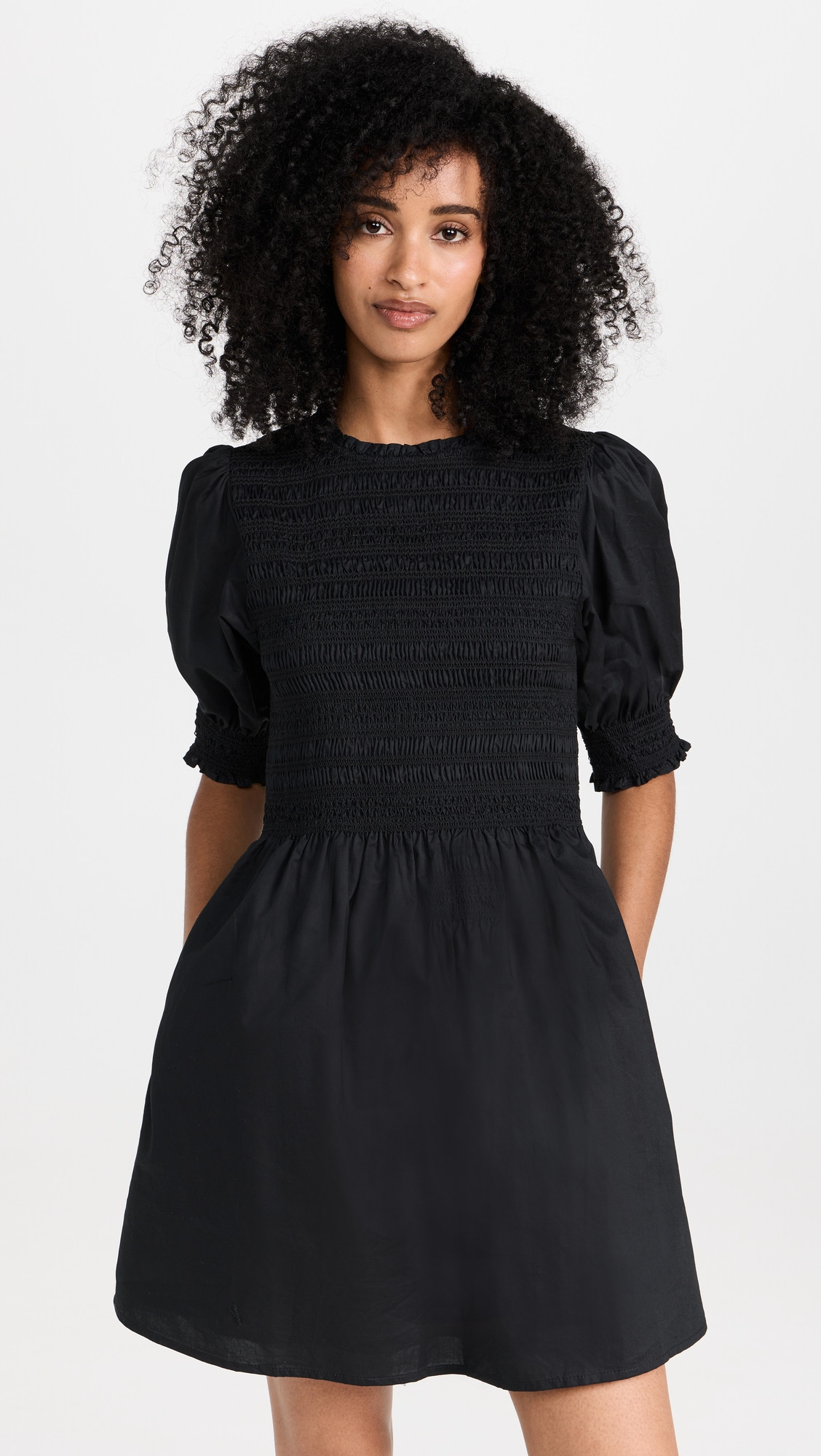 Hill House Home The Vivi Nap Dress Black M | Shopbop