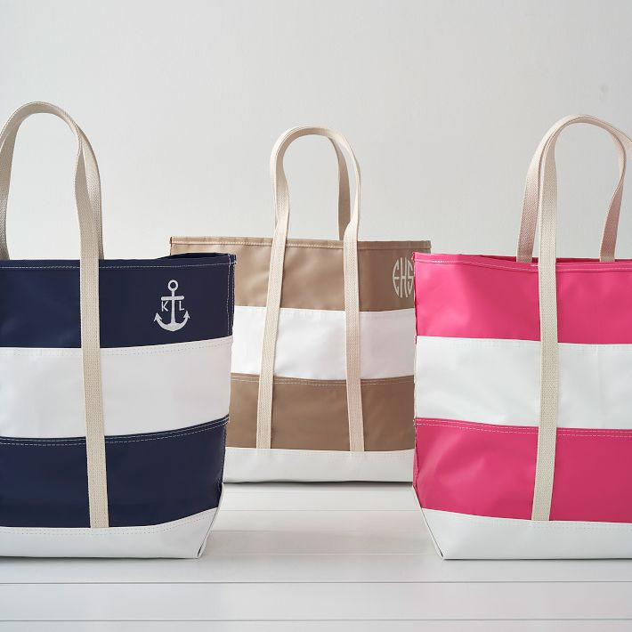 Mark & Graham x Steele Stripe Waterproof Tote | Mark and Graham