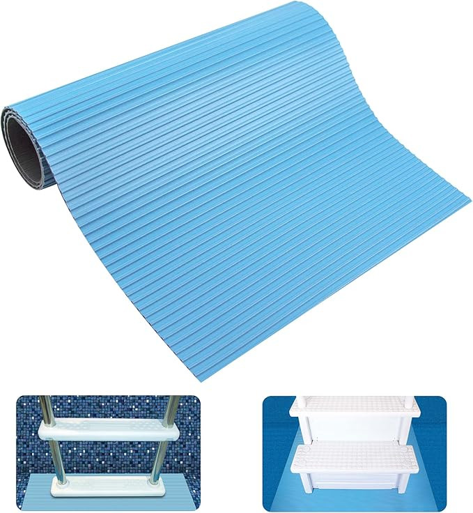 SWIMLINE HYDROTOOLS Protective Mat for Above Ground Pool Ladders/Stairs/Steps, 9" x 36" | Amazon (US)