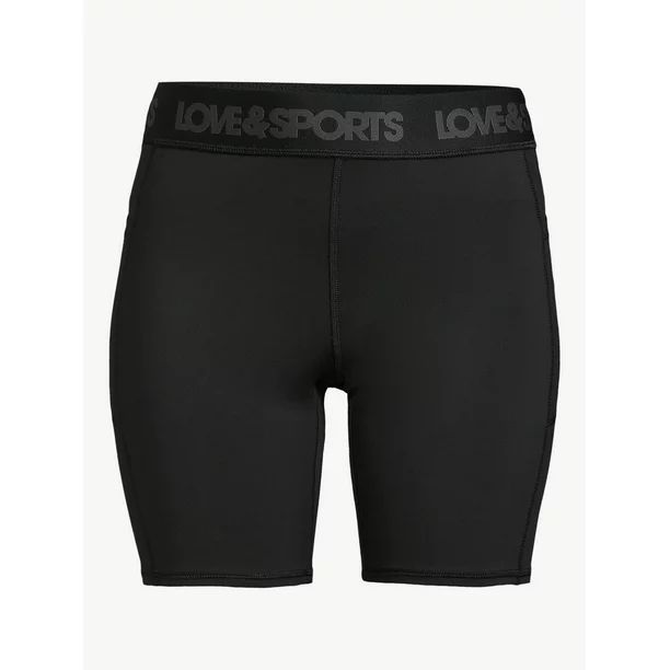 Love & Sports Women’s Bike Shorts, Sizes XS-XXXL | Walmart (US)