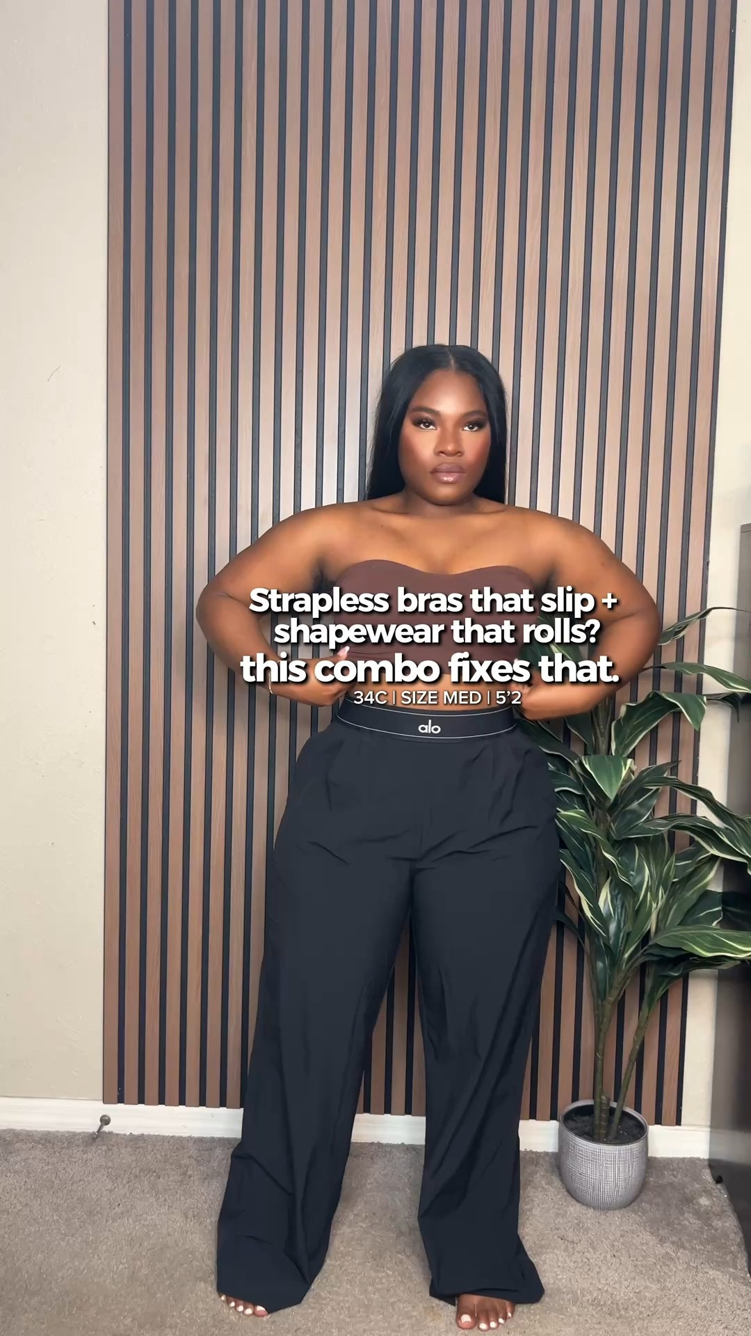 Strapless bras usually don't stay put and shapewear usually rolls... but this combo actually works.
Support where I need it.
Smooth where I want it.
Comment "link" and I'll send everything.
#straplessbra #shapewearfinds #petitecurvyfashion #curvyessentials #fashionfinds #grwmreel
#affordablefashion

#LTKgrwm #LTKPetite #LTKootd