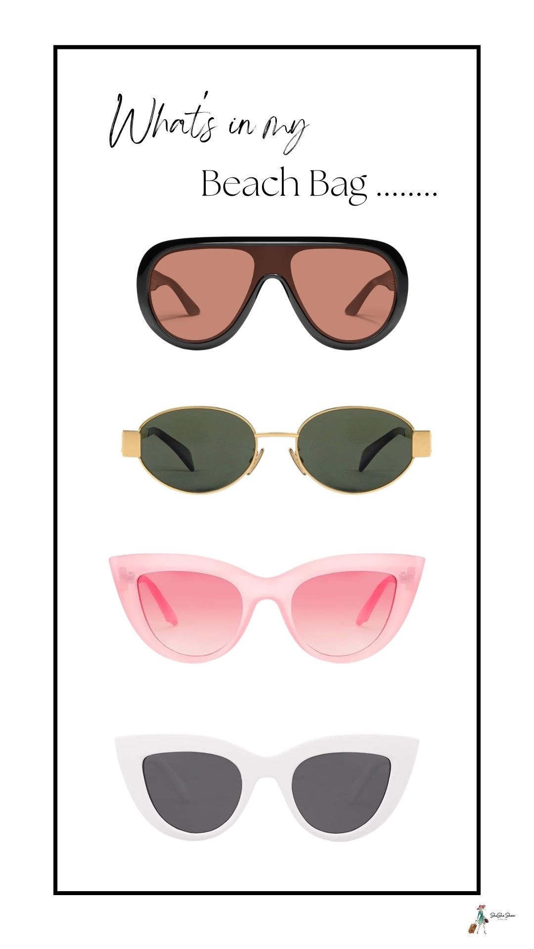 Sunglasses in all shapes and colors for every style and every budget

#LTKootd #LTKOver40 #LTKTravel