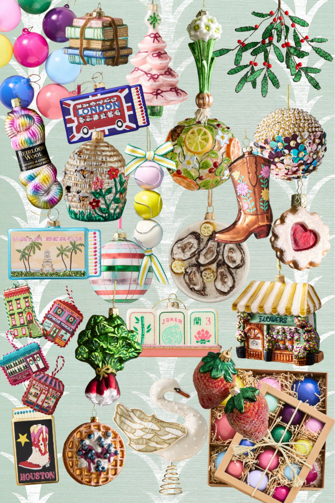 Anthropologie ornament picks 