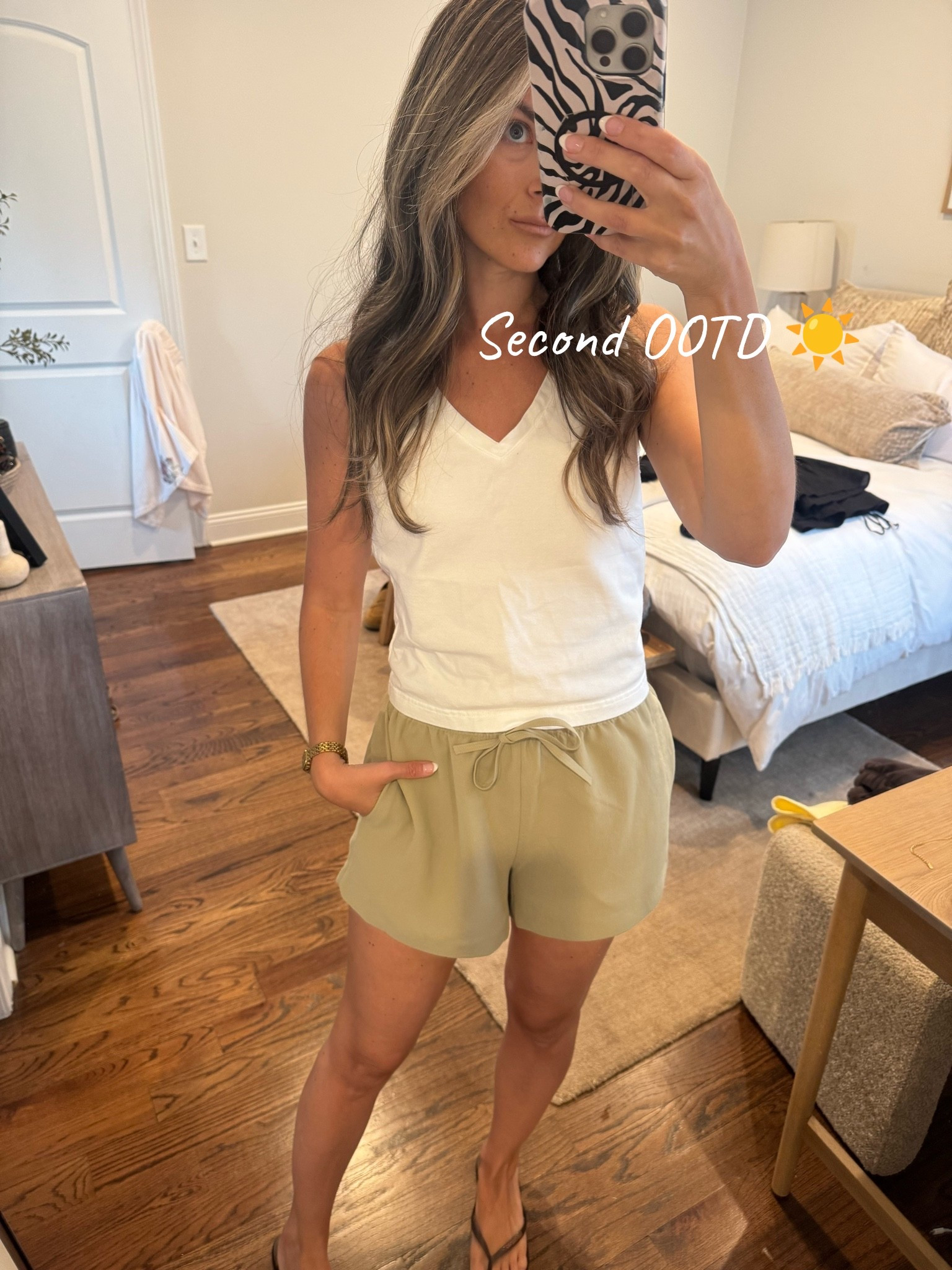 Outfit change to run errands ☀️ it’s so hot and humid today and honestly surprised that I’m not sweating in these shorts! @Aritzia they do also come in linen!!

#aritzia #aritziasale
Aritzia, aritzia outfits, ootd, mom ootd, mom style, errands outfit, casual ootd, elevated basics, closet staples, aritzia sale, summer styles, summer outfits

#LTKootd #LTKmomlife #LTKSaleAlert