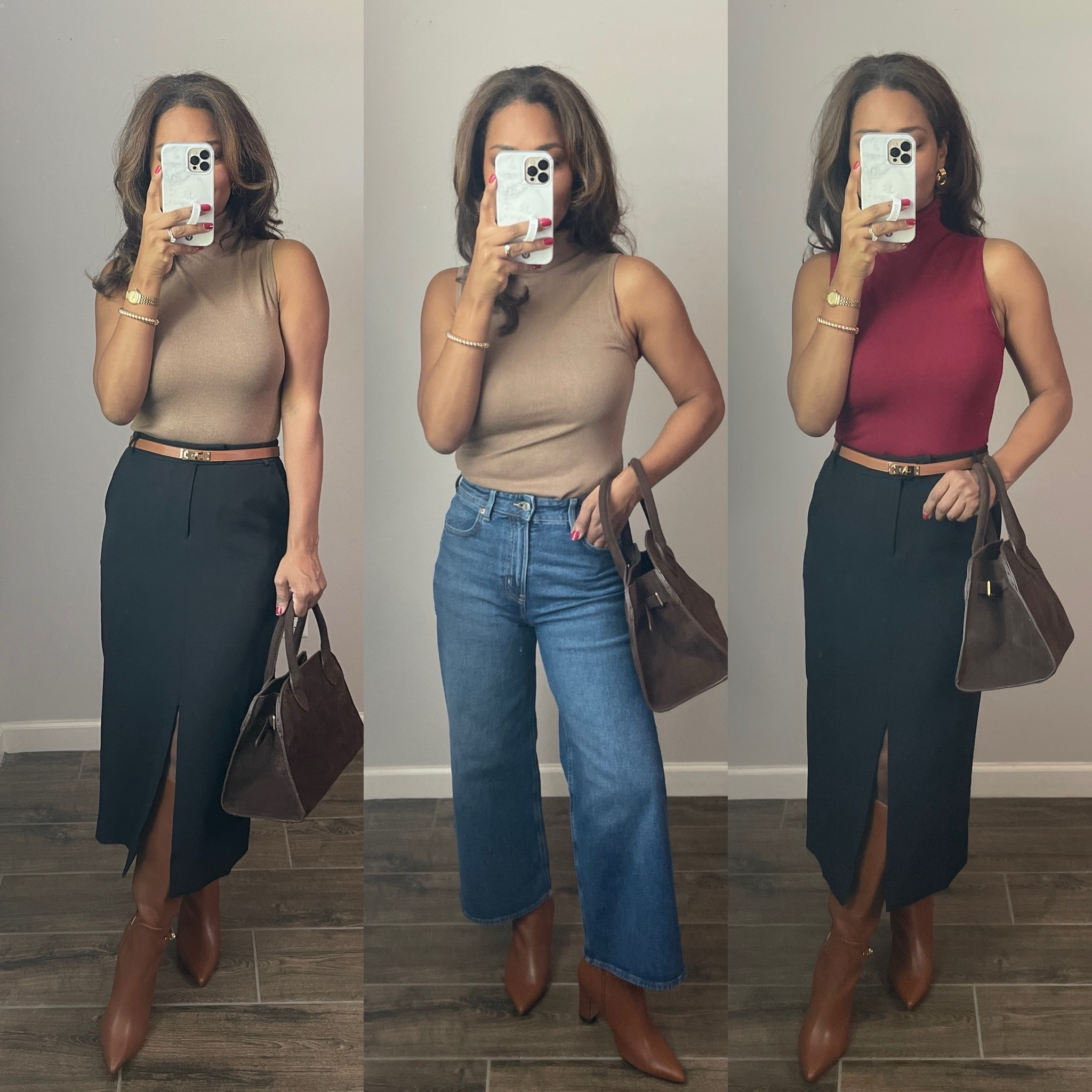 Ways to wear the Walmart $19 top!! Wearing a small, TTS. My jeans are a size four and sooo good 

#LTKWorkwear #LTKFindsUnder50 #LTKFindsUnder100