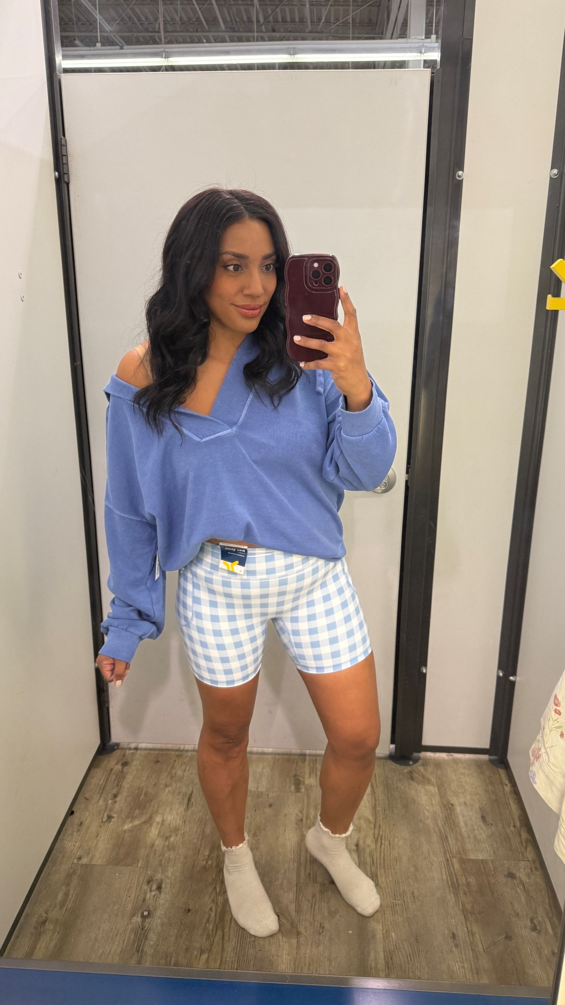 Could not be more obsessed with these bikers! Size L in both

#LTKMidsize #LTKdayinmylife #LTKootd