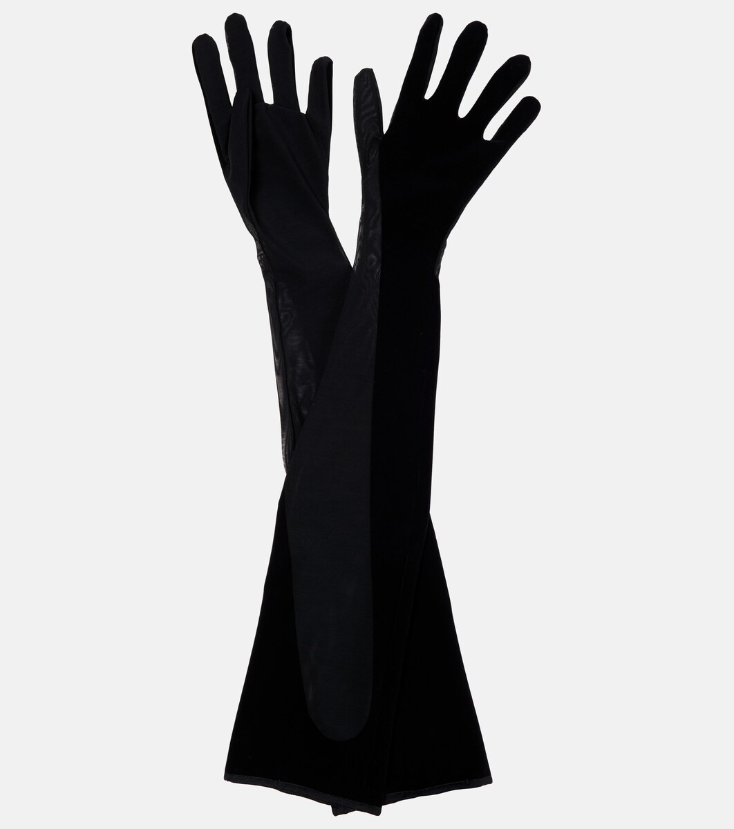 x Mugler Flock Shaping gloves | Mytheresa (US/CA)