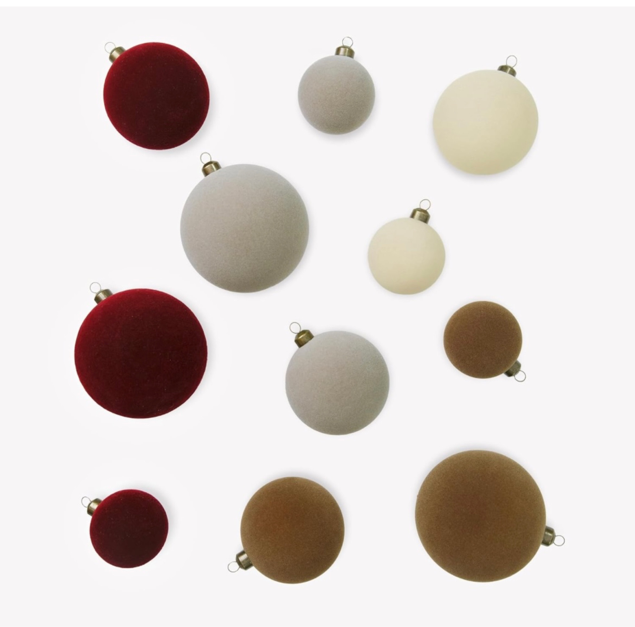 Velvet ornaments
Holiday decor 
Christmas ornaments 

#LTKHoliday #LTKfindsunder50 #LTKSeasonal