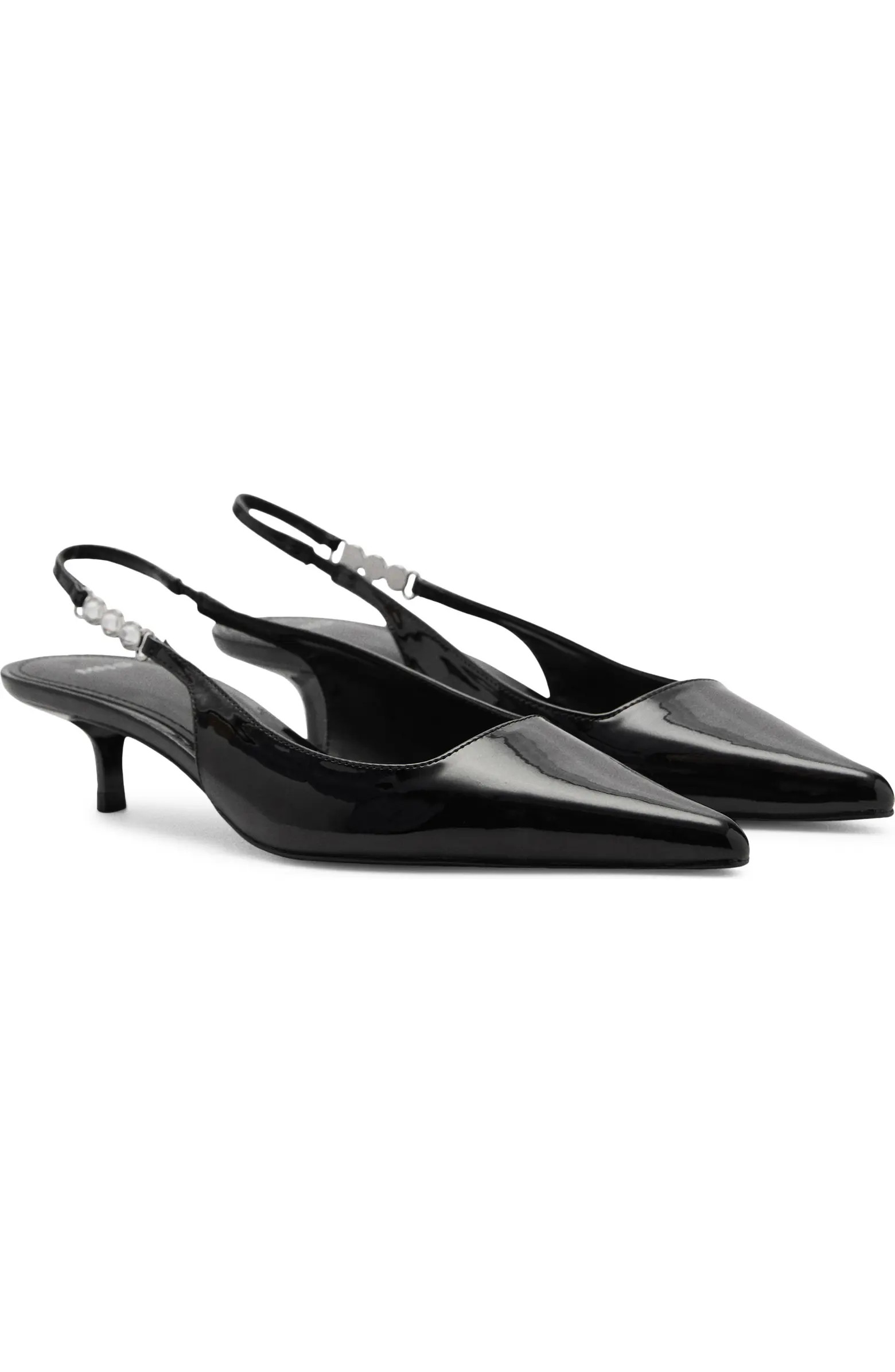 Crystal Pointed Toe Slingback Pump (Women) | Nordstrom