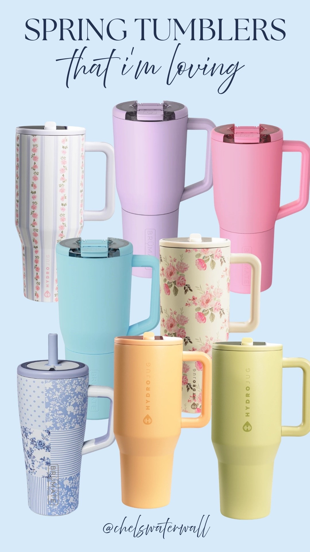 Spring tumblers that I’m loving 🥤

#BruMate #HydroJug #Drinkware

#LTKmomlife #LTKSaleAlert #LTKActive
