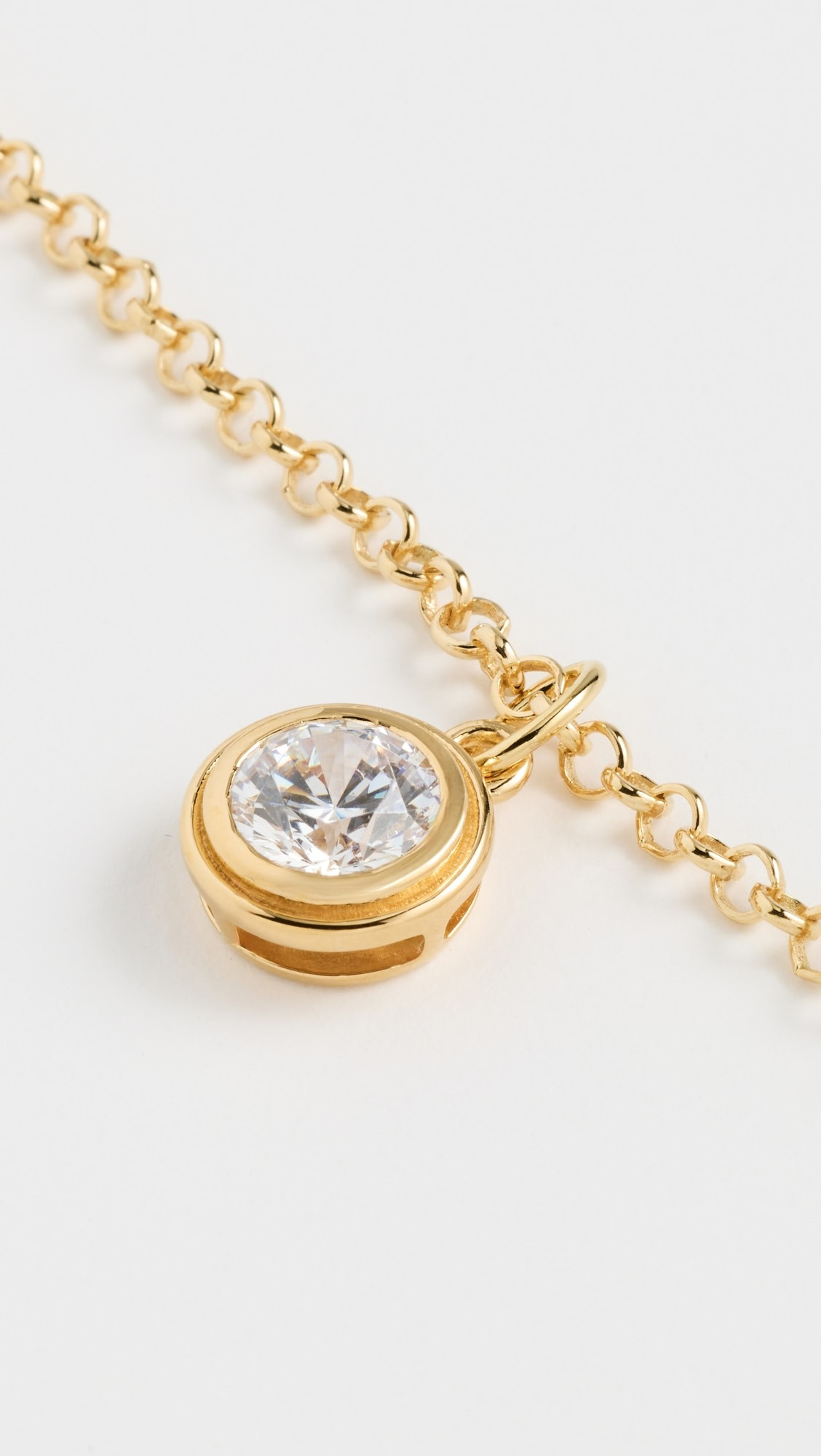 Bezel Mini Belcher Chain Necklace | Shopbop