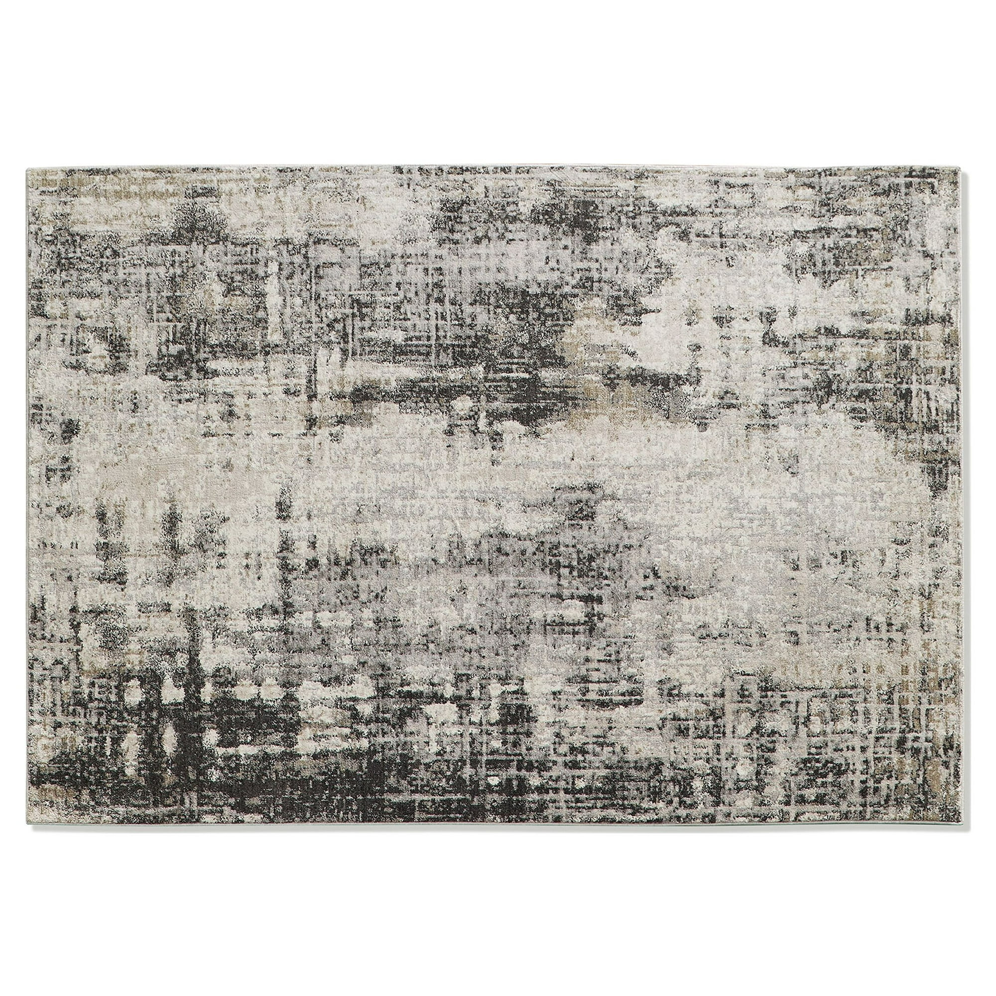 Better Homes & Gardens Grey Abstract Indoor Area Rug, 8' x 10' | Walmart (US)