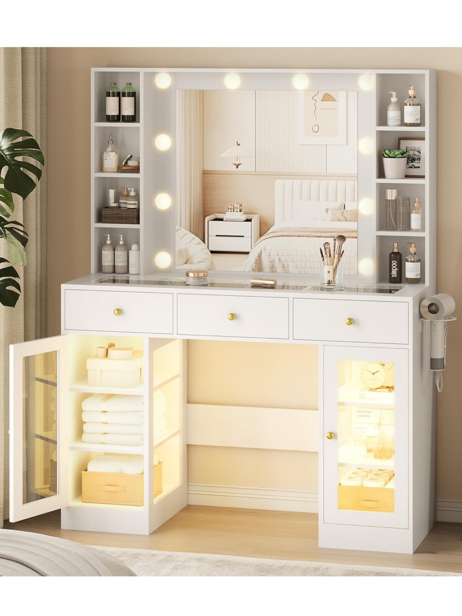 Makeup vanity 

#LTKBeauty #LTKselfcare #LTKgrwm