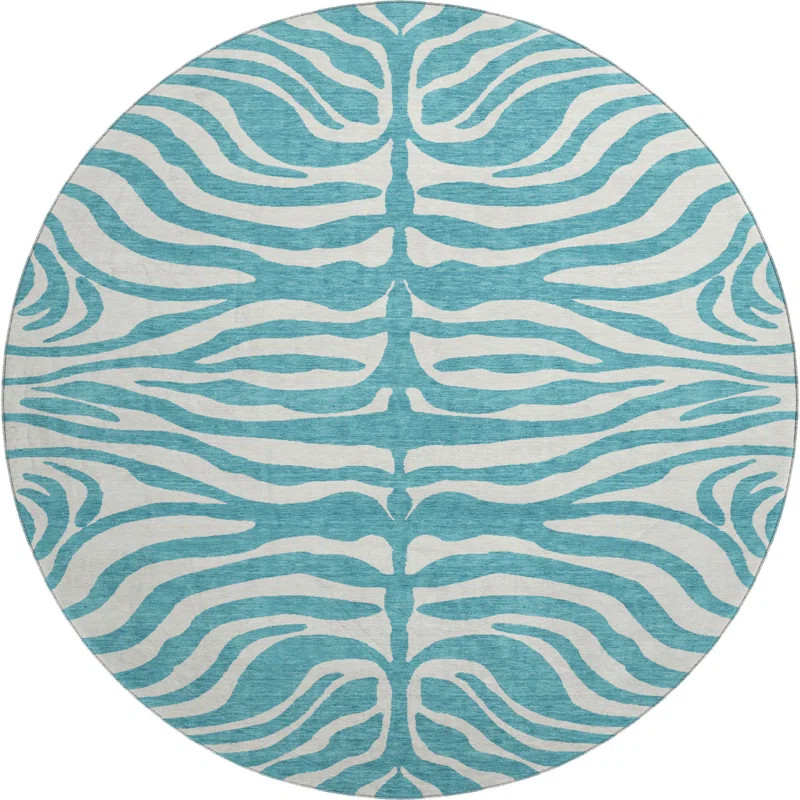 Premium Machine Washable Goulven AMF1042 Animal Print Rug | Wayfair North America