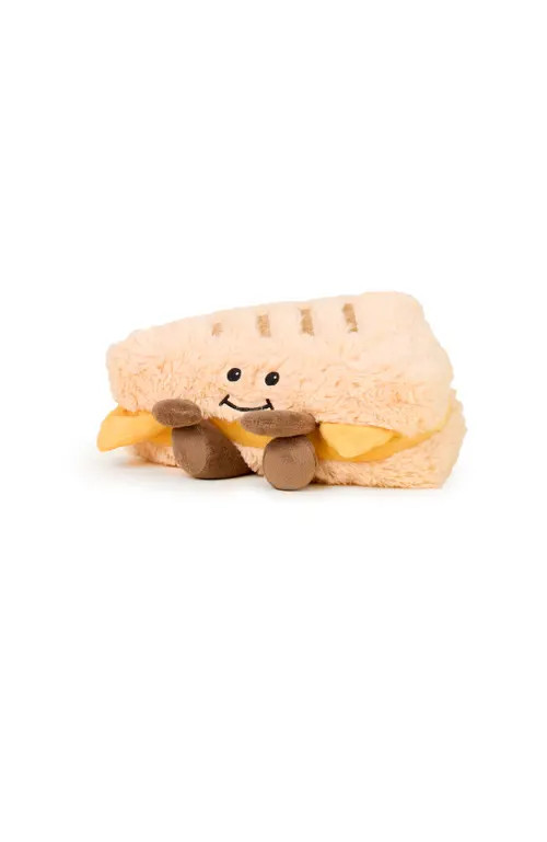 Warmies Grilled Cheese Plush Toy in Light Brown at Nordstrom | Nordstrom
