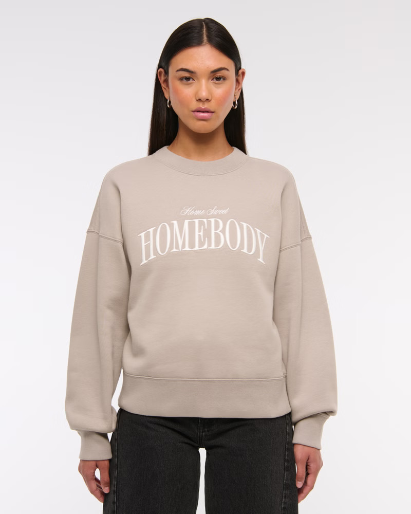 Homebody Classic Sunday Crew | Abercrombie & Fitch (US)