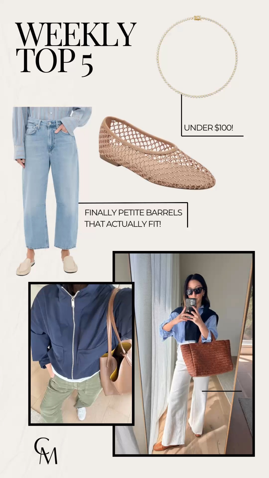 Weekly bestsellers. Your favorite style upgrades. 

Everlane sailor jeans 25 (cut hems)
Zara jacket xs
Electric Picks tennis necklace 
Citizens of Humanity Petite Miro jeans 25- went with my normal size and they fit perfect after a wash & dry. 
Marc Fisher Jazlyn pointed toe flat 5- run a half size big.


#LTKSeasonal #LTKPetite #LTKmomlife