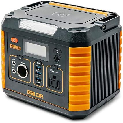 BALDR Portable Power Station 330W, Portable Solar Generators for home use, CPAP Backup Battery wi... | Amazon (US)