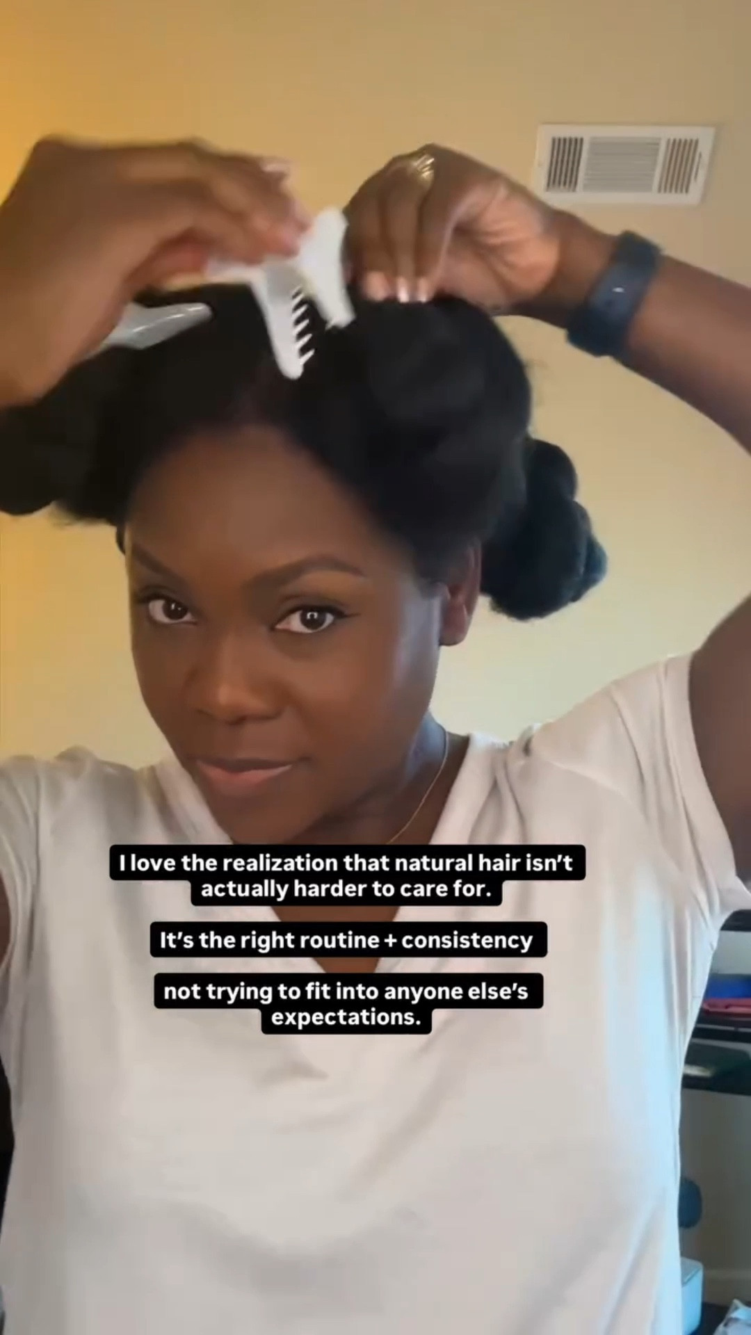 If natural hair has been feeling overwhelming lately, it’s not because you’re doing it wrong — it’s because there are too many opinions online.

Healthy curls don’t come from chasing trends.
They come from building a routine you can actually repeat.

Once your routine is in place, everything gets easier — styling, moisture, length retention, confidence.

I linked the exact tools + products I use to keep my routine simple and consistent 🤍
Tap to shop + save this for your next hair day.

And tell me — what part of your routine feels the most confusing right now?

✨ Start with a routine. See results. Feel more confident.

@RevAir @ulta @Target 

#LTKdayinmylife #LTKselfcare #LTKBeauty