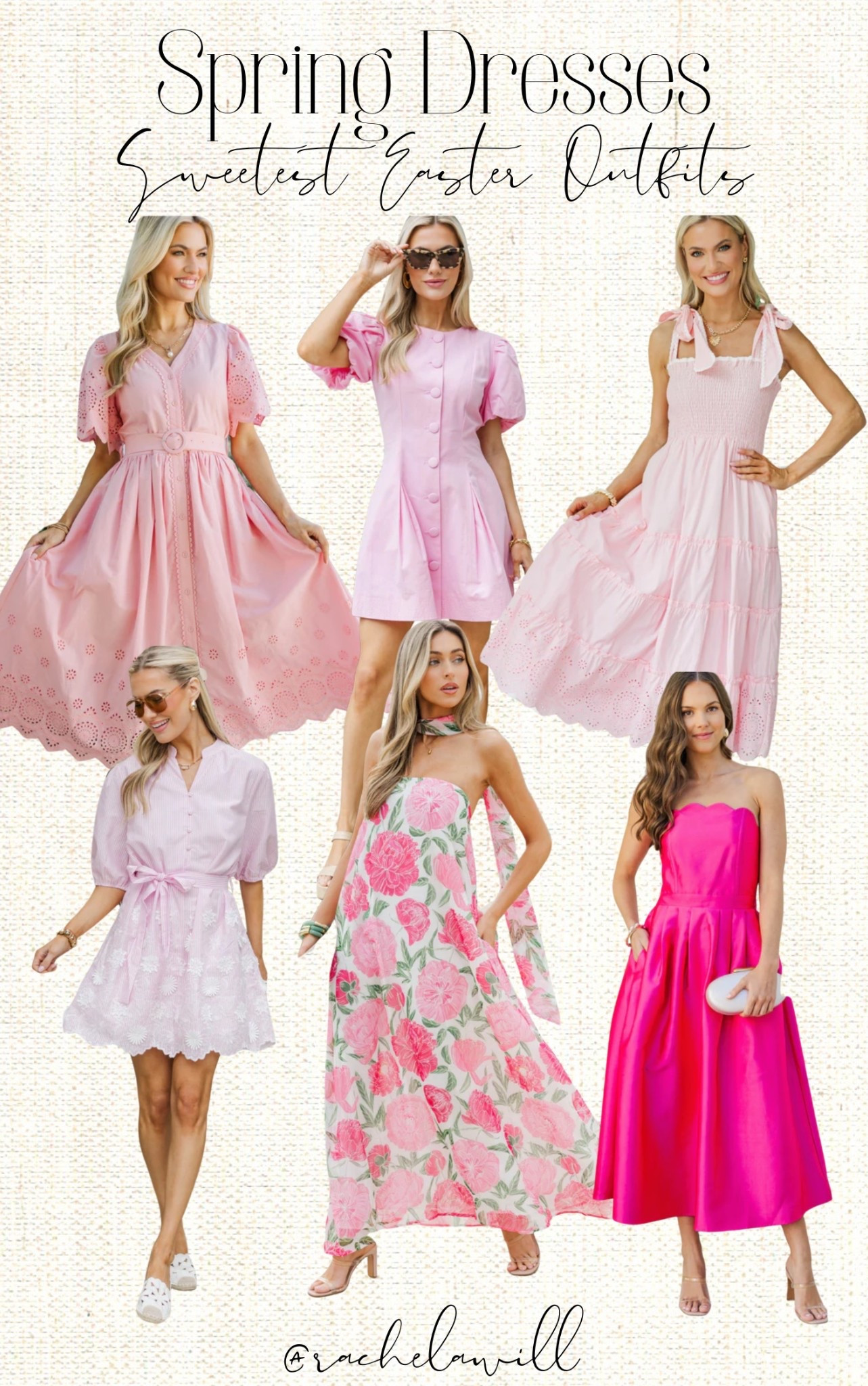 The most darling spring dresses are here 🌸✨ and I am absolutely in love with every single one!

Think soft florals, light airy fabrics, and the prettiest pastel tones that make getting dressed feel effortless this season. These pieces are perfect for every occasion—from last-minute church outfits for Easter to the sweetest family photo looks and even your Mother’s Day plans 💐

Whether you love a flowy maxi, a classic midi, or a flirty mini, these dresses are all about that feminine, timeless style that carries you right through spring into summer.

I’ve linked all my favorites for you—easy, beautiful options you can grab and wear on repeat 🤍

Shop them all here 👇

#LTKStyle #LTKSpring #LTKDresses #SpringStyle #SpringDresses #EasterOutfit #EasterDressIdeas #SundayStyle #ChurchOutfit #FamilyPhotoOutfits #MothersDayStyle #FeminineStyle #PrettySpringStyle #OOTDInspo #StyleInspo #SpringFashionFinds