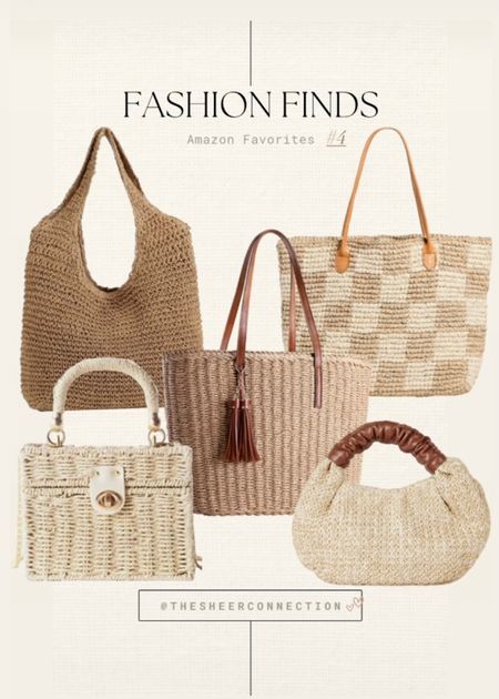 Most designer looking straw bags on Amazon 

#LTKU #LTKSeasonal #LTKStyleTip