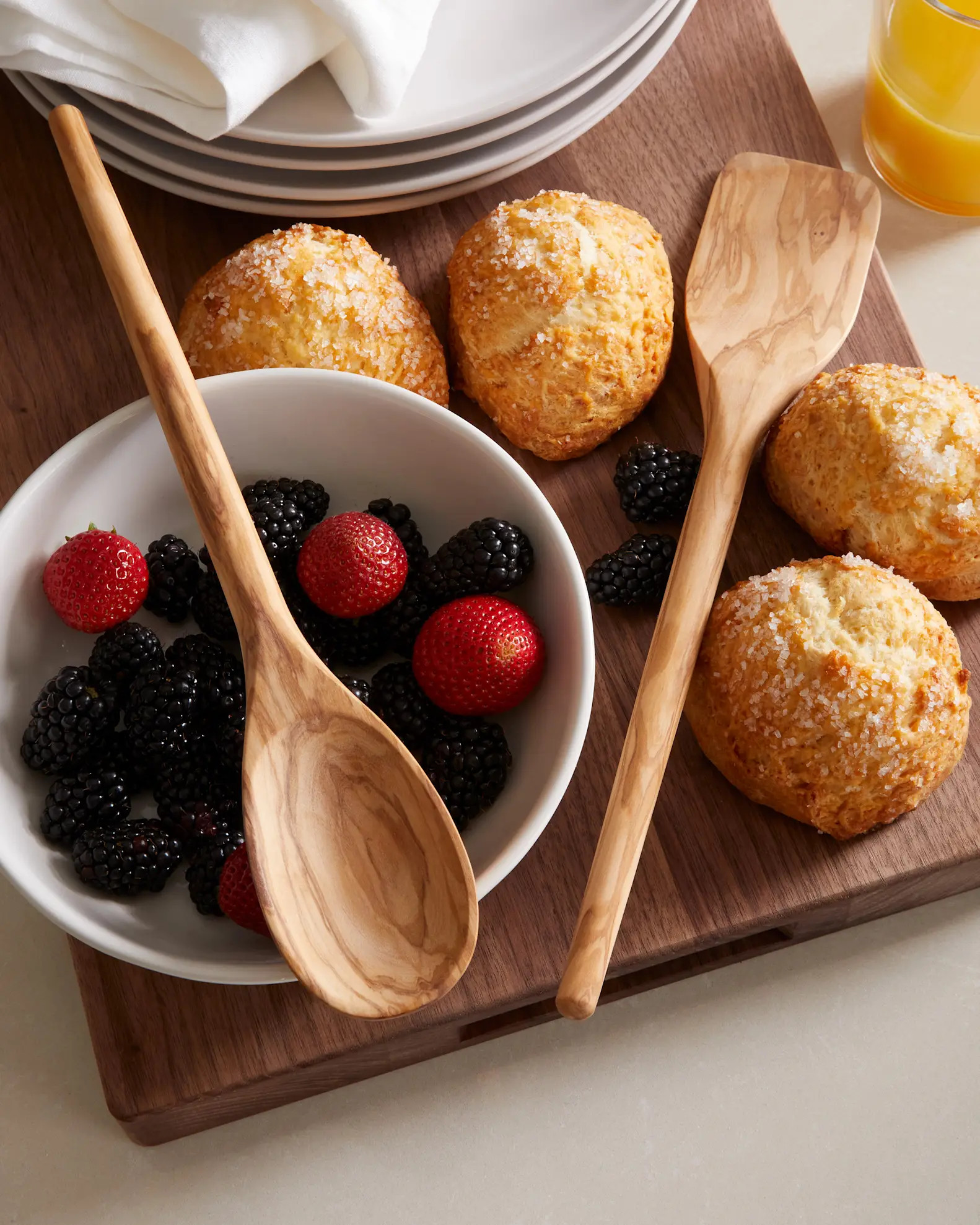 Italian Olivewood 4pc Utensil Set | Quince