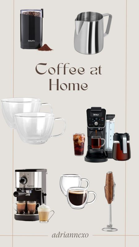 my beginner setup for coffee and espresso!! ☕️

#LTKhome #LTKSeasonal #LTKunder50
