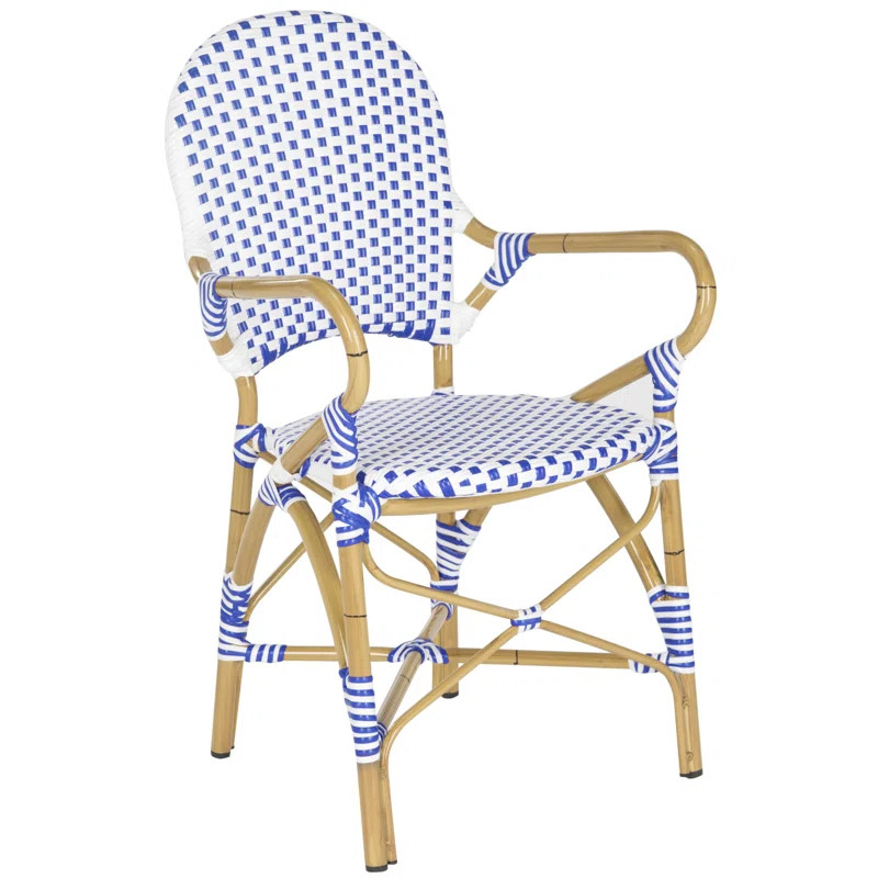Wilburg Outdoor Stacking Dining Armchair | Wayfair North America