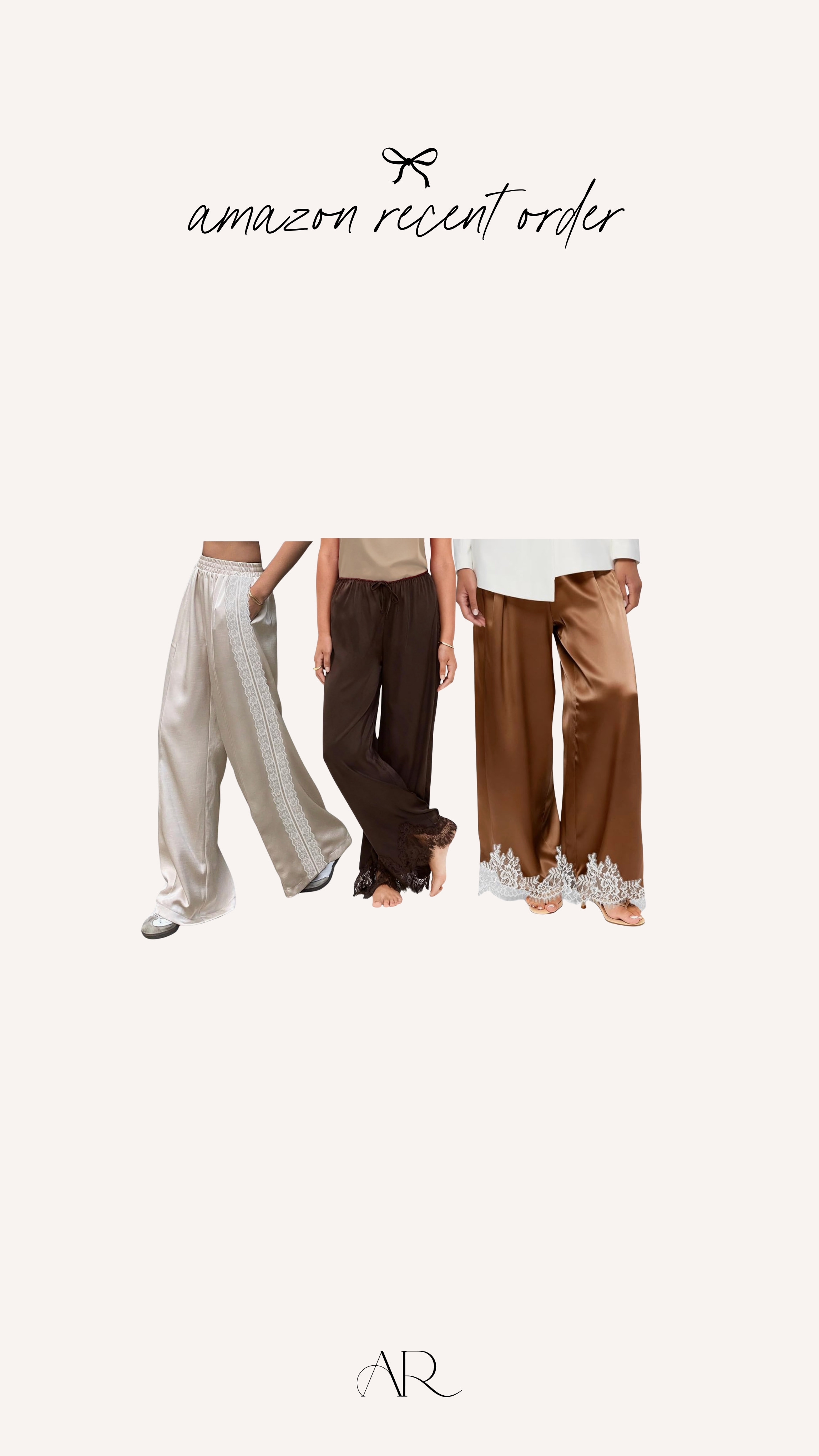 Found the cutest satin pants from Amazon!

amazon fashion, amazon style, amazon outfits  

 #LTKFindsUnder50