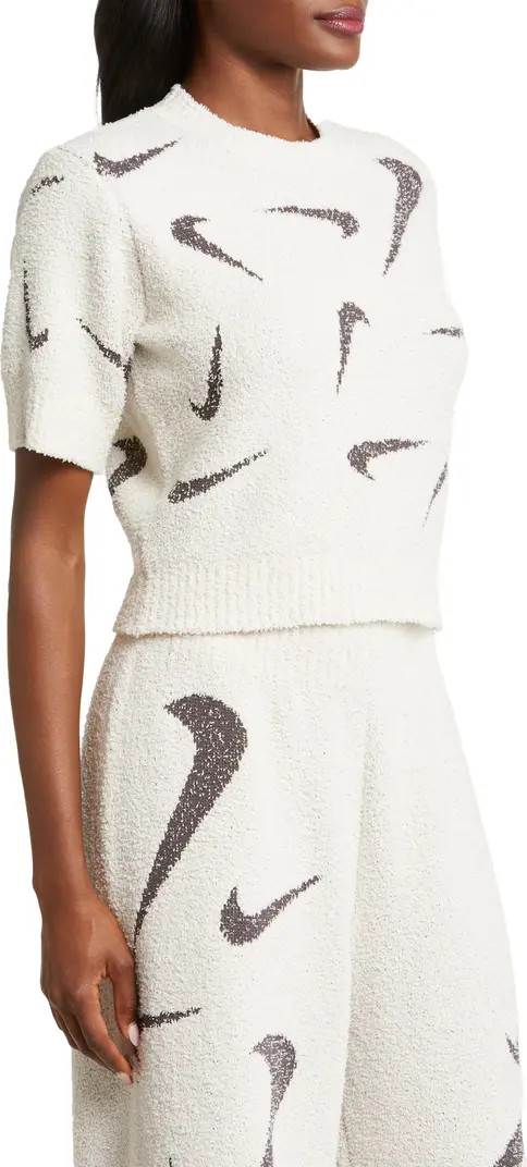 Sportswear Phoenix Cozy Bouclé Top | Nordstrom
