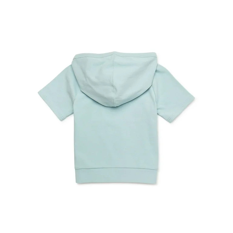 easy-peasy Toddler Boy Short Sleeve Hoodie, Sizes 12M-5T | Walmart (US)