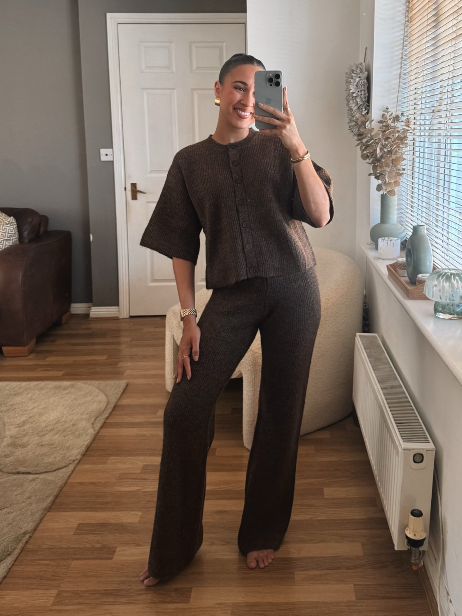 The perfect autumn cosy co-ord 🤎🍂 I wear size XS in both xx

#LTKeurope #LTKautumn #LTKuk