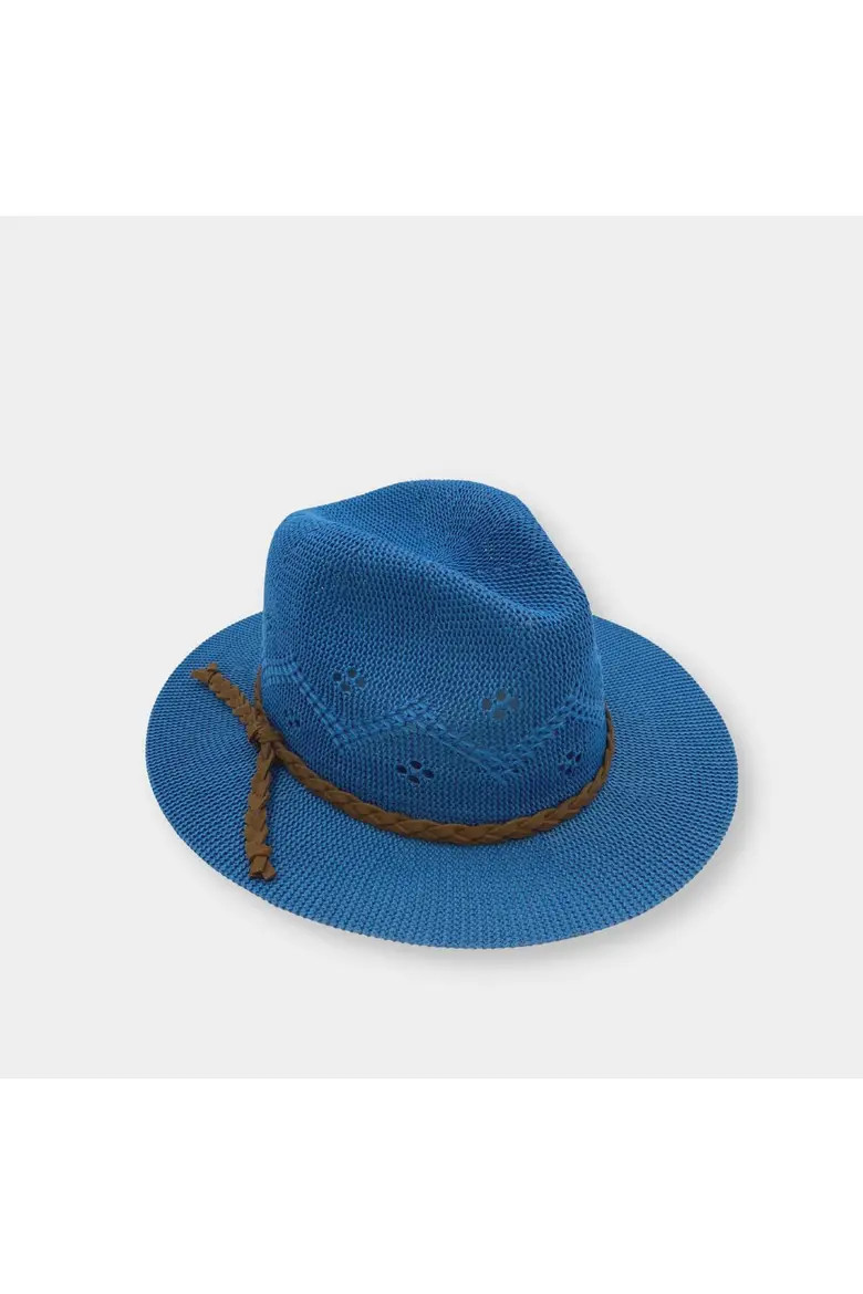 Whetstone Women's Braided Leather Cord Fedora (Women) | Nordstrom | Nordstrom