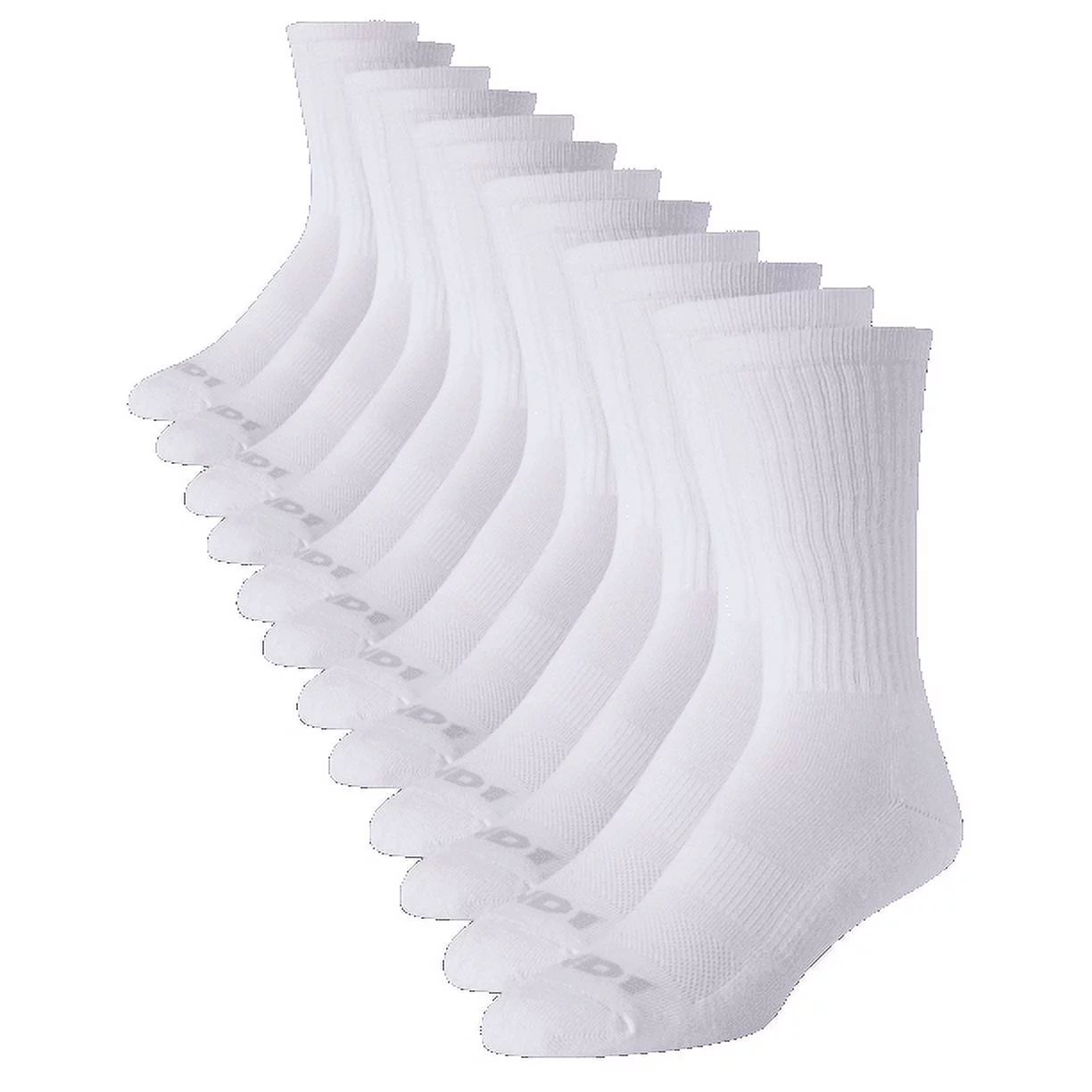 AND1 Men's Cushion Crew Sock, 12 Pack | Walmart (US)