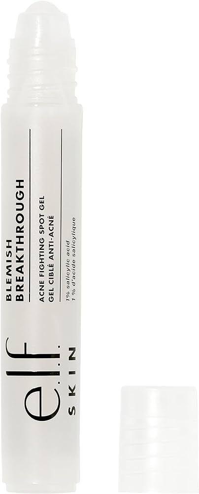 e.l.f. SKIN Blemish Breakthrough Acne Fighting Spot Gel, Roll-on For Treating Blemishes, Made Wit... | Amazon (US)