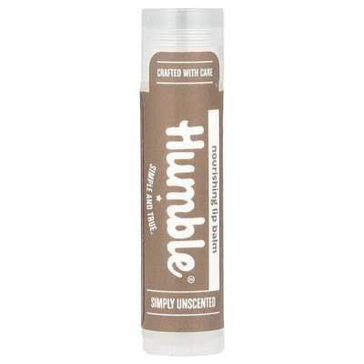 Humble Brands, Nourishing Lip Balm, Unscented, 0.15 oz (4.25 g) | iHerb