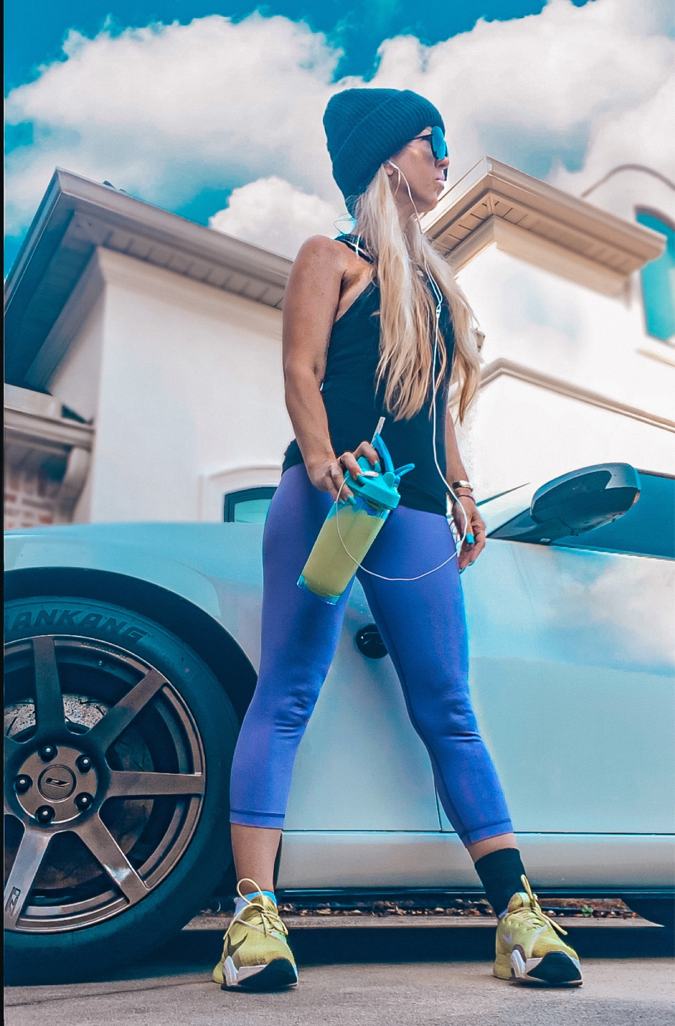 Get outside and make things happen for you. Nobody is coming to save us. Beanie for the win. Even in the summer. 🏅🔥💕💋 

#LTKstyletip #LTKFind #LTKfit