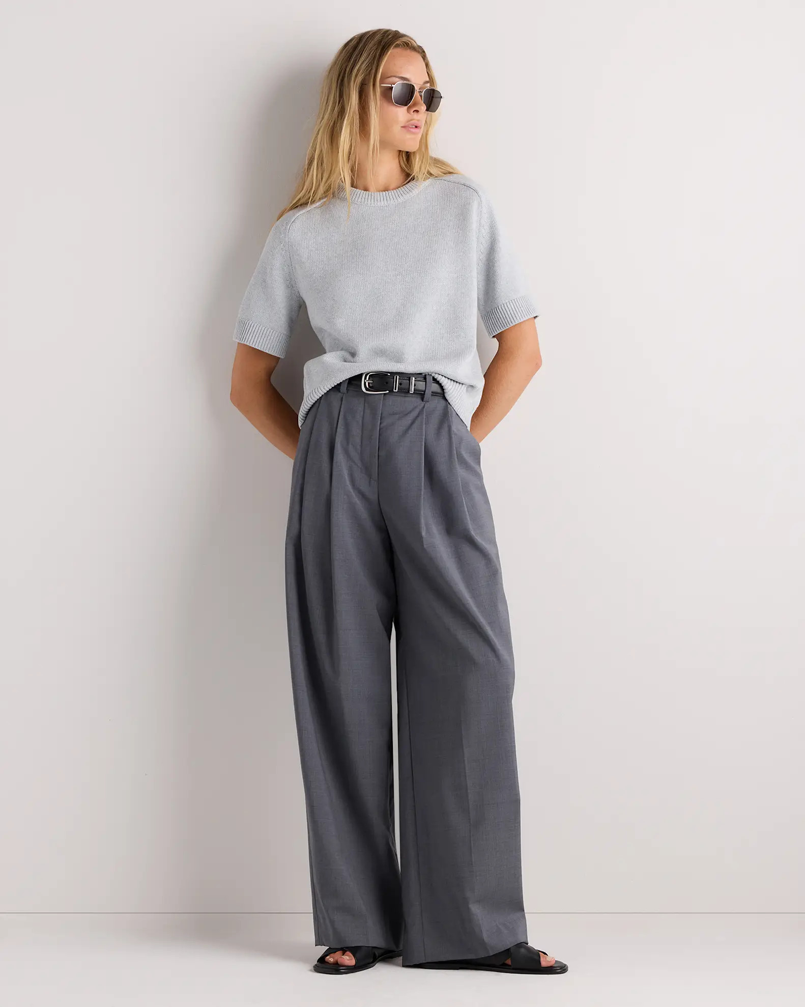 100% Organic Cotton Sweater Tee | Quince