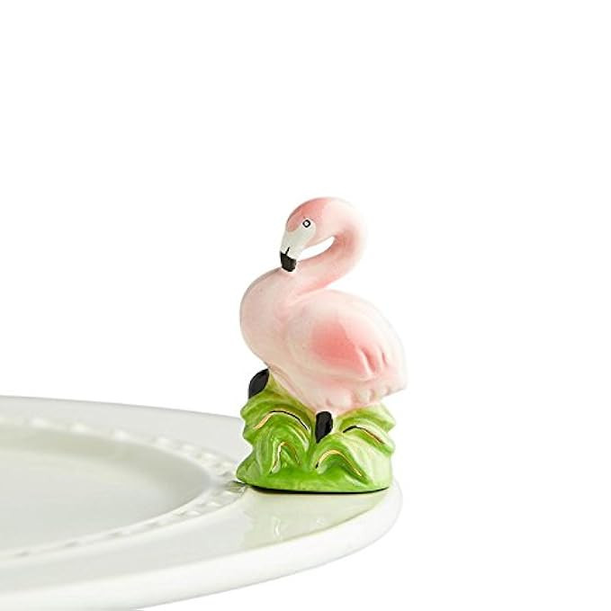 Nora Fleming Mini - Flamingo - Hand-Painted Ceramic Charm - A205 | Amazon (US)