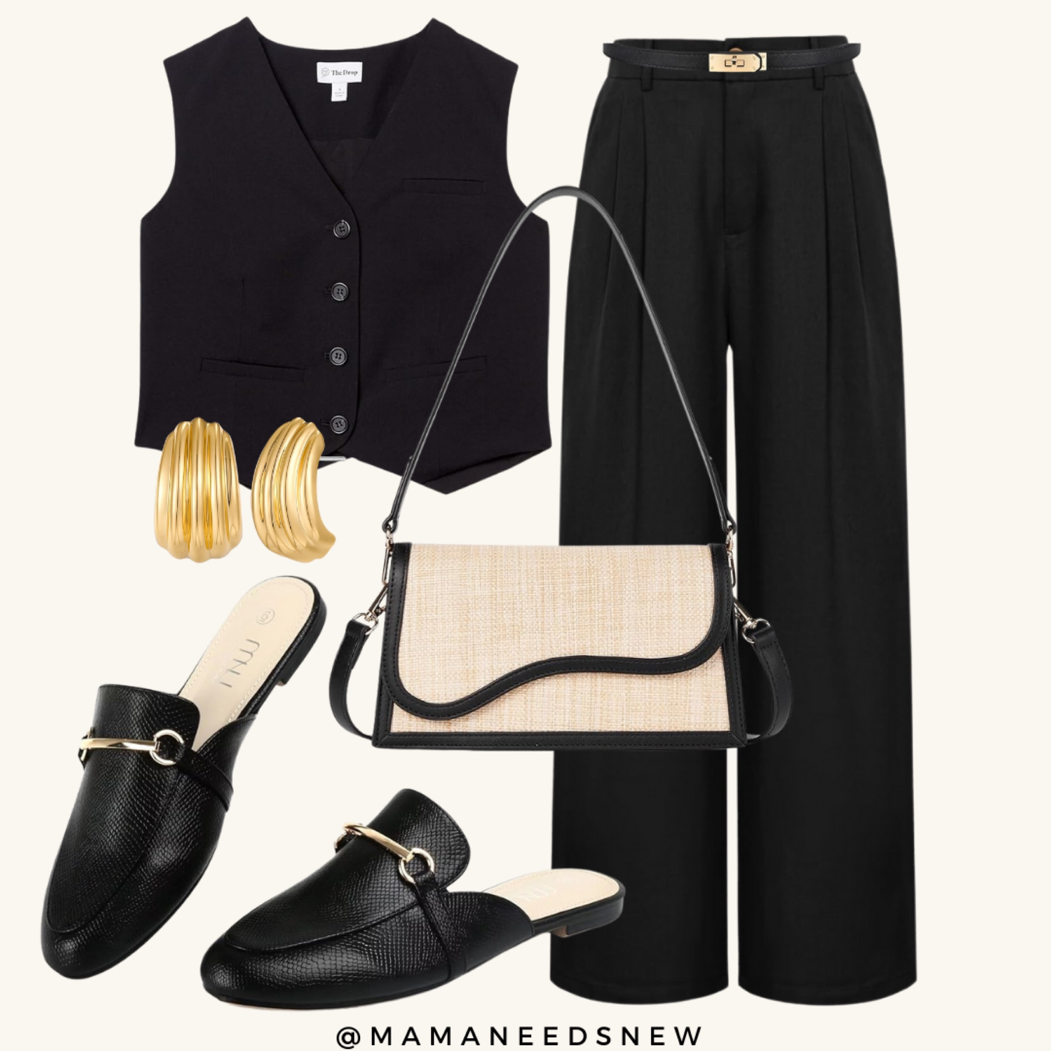 A vest & trousers look from Amazon 🖤

#LTKFindsUnder50 #LTKSaleAlert #LTKWorkwear