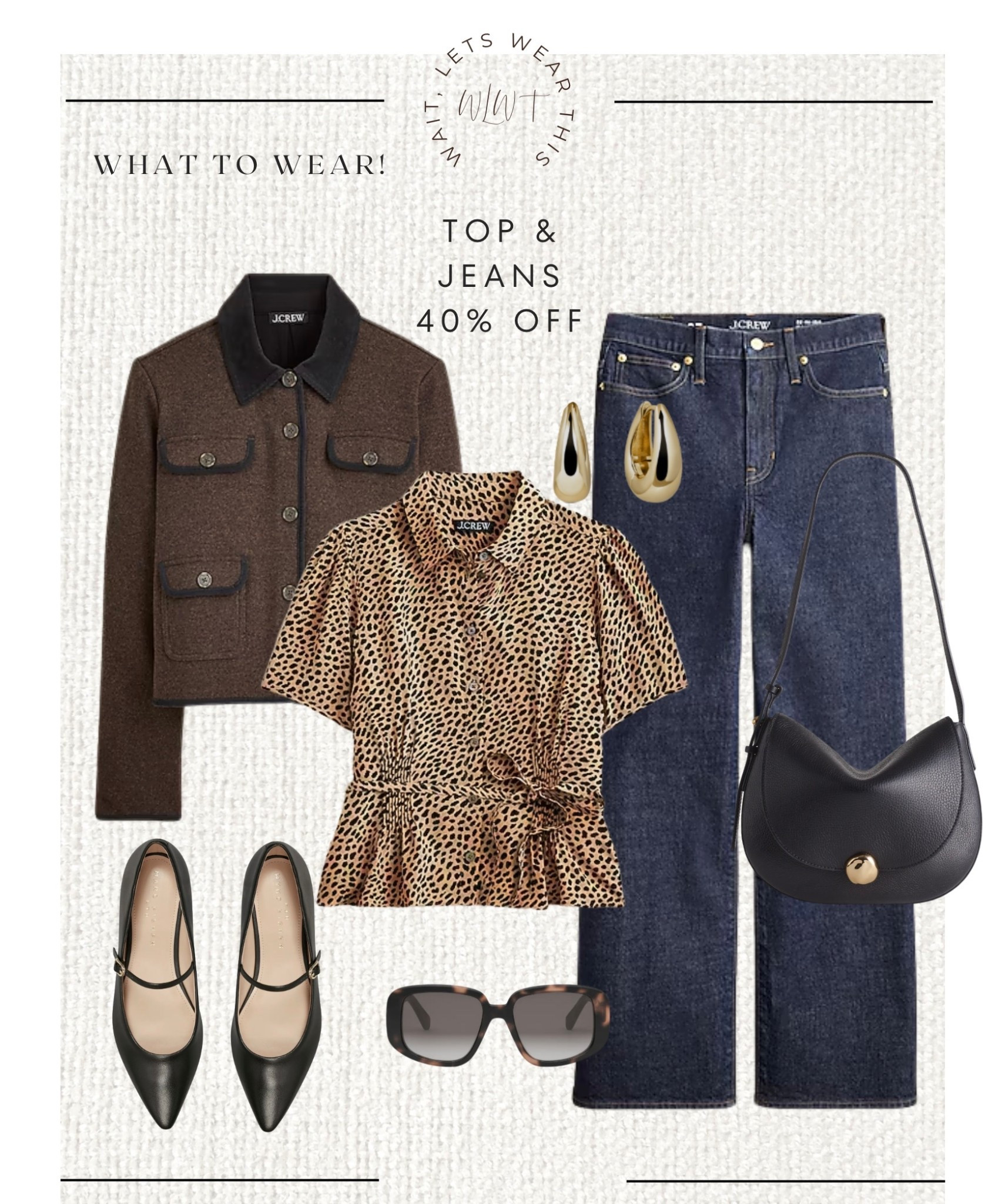 Sale finds! Top and jeans 40% off! 

#LTKOver40 #LTKSaleAlert