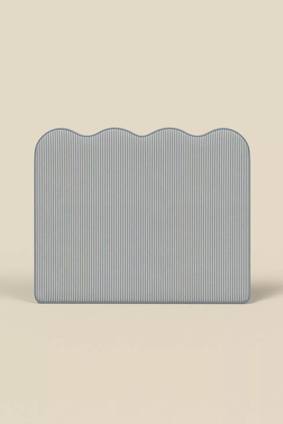 Carmie Scalloped No Nails Floating Headboard | Urban Outfitters (US and RoW)