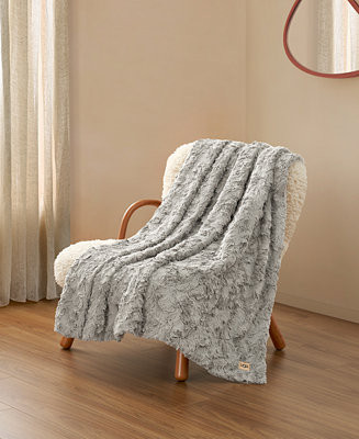 Adalee Faux Fur Throw, 50" x 70" | Macy's